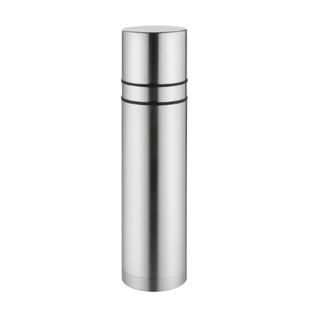 Metmaxx® Thermoskanne ´DoubleCupDesign´  silber