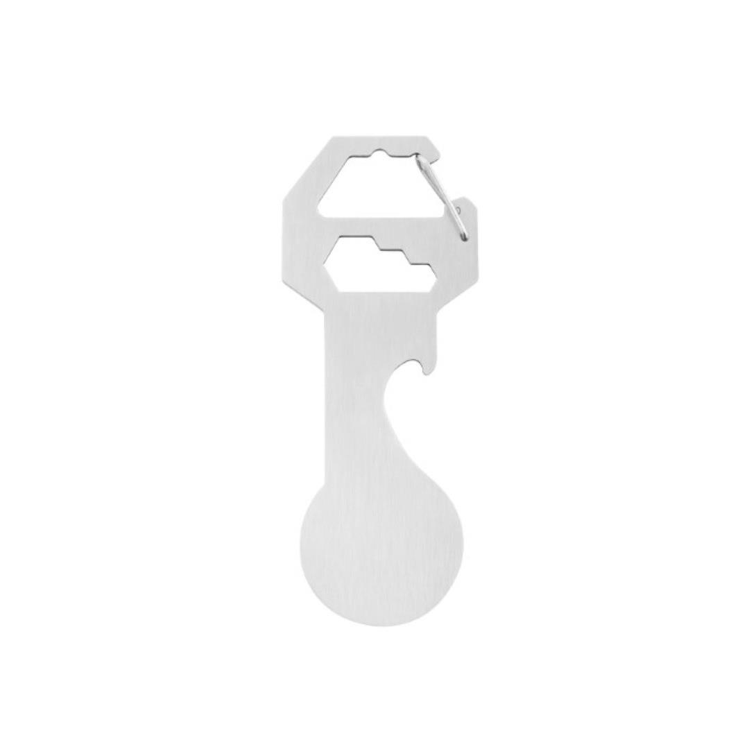 Metmaxx® Schlüsselanhänger ´StyleTool&Open´ silber