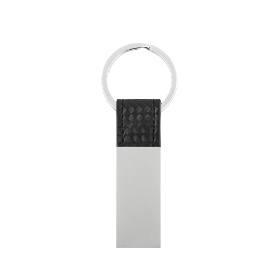 Metmaxx® Schlüsselanhänger ´RepresentativeMetal´ CARBON schwarz