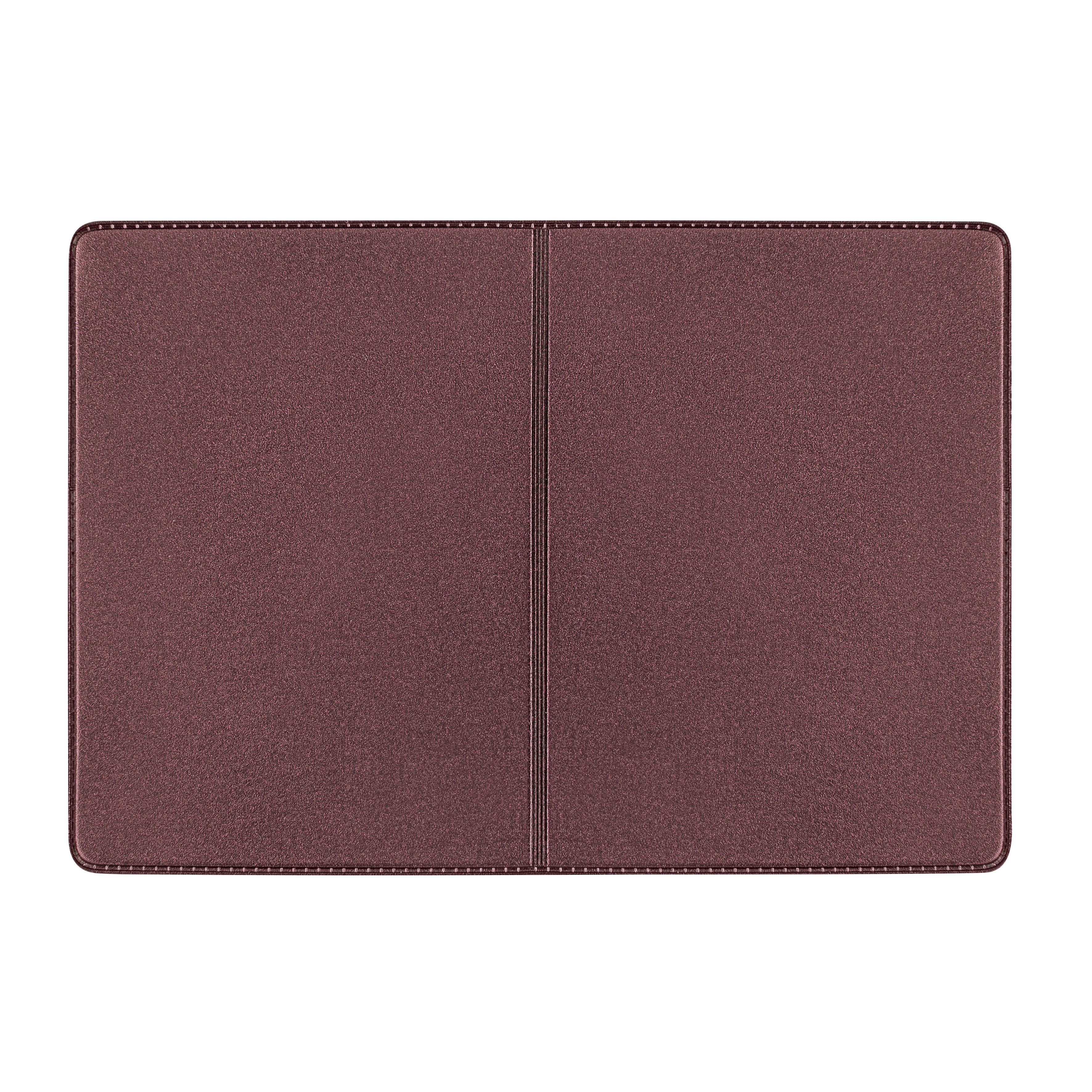 CreativDesign® Ausweistasche ´2-fach´ Reflexfolie bordeaux