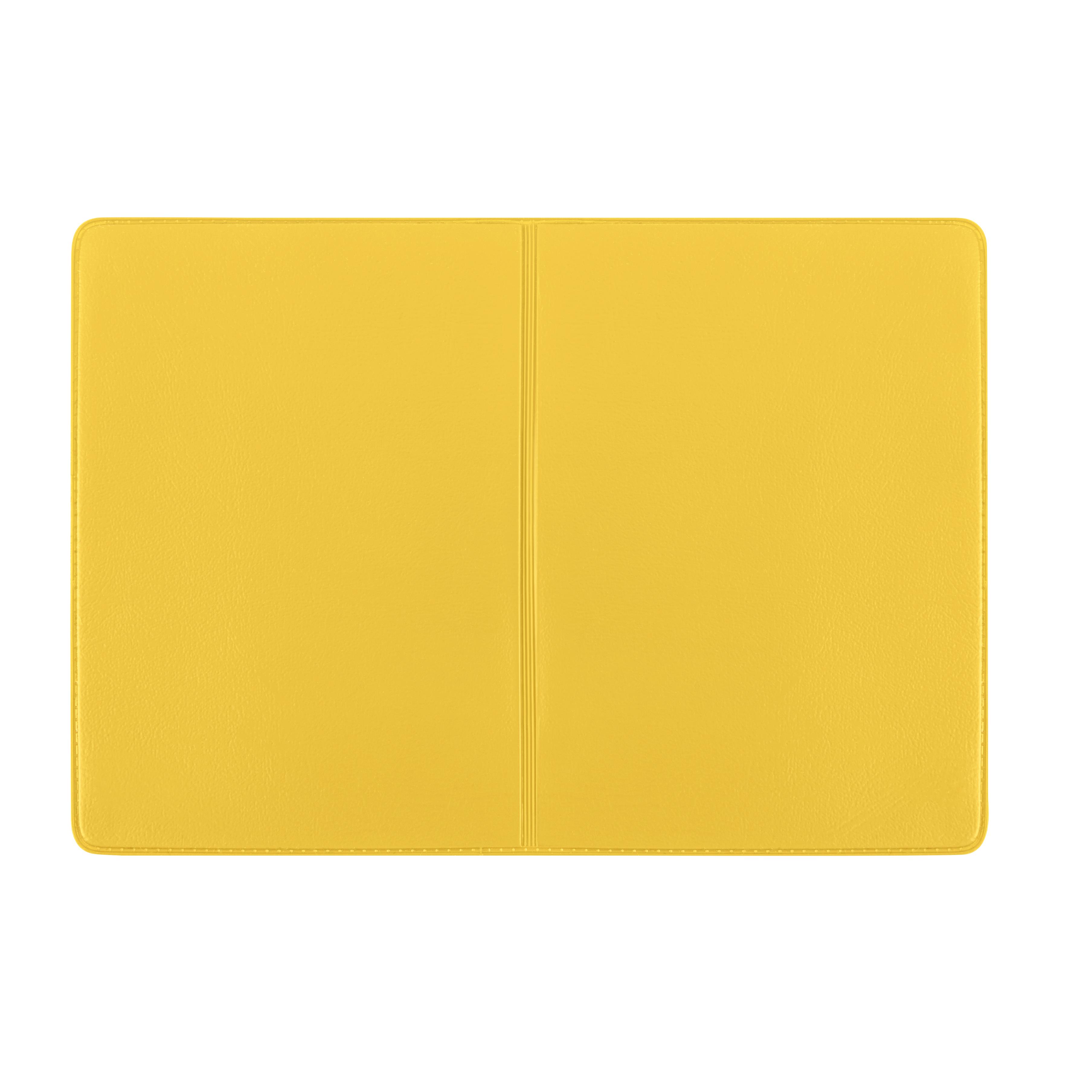 CreativDesign® Ausweistasche ´4-fach´ Normalfolie gelb