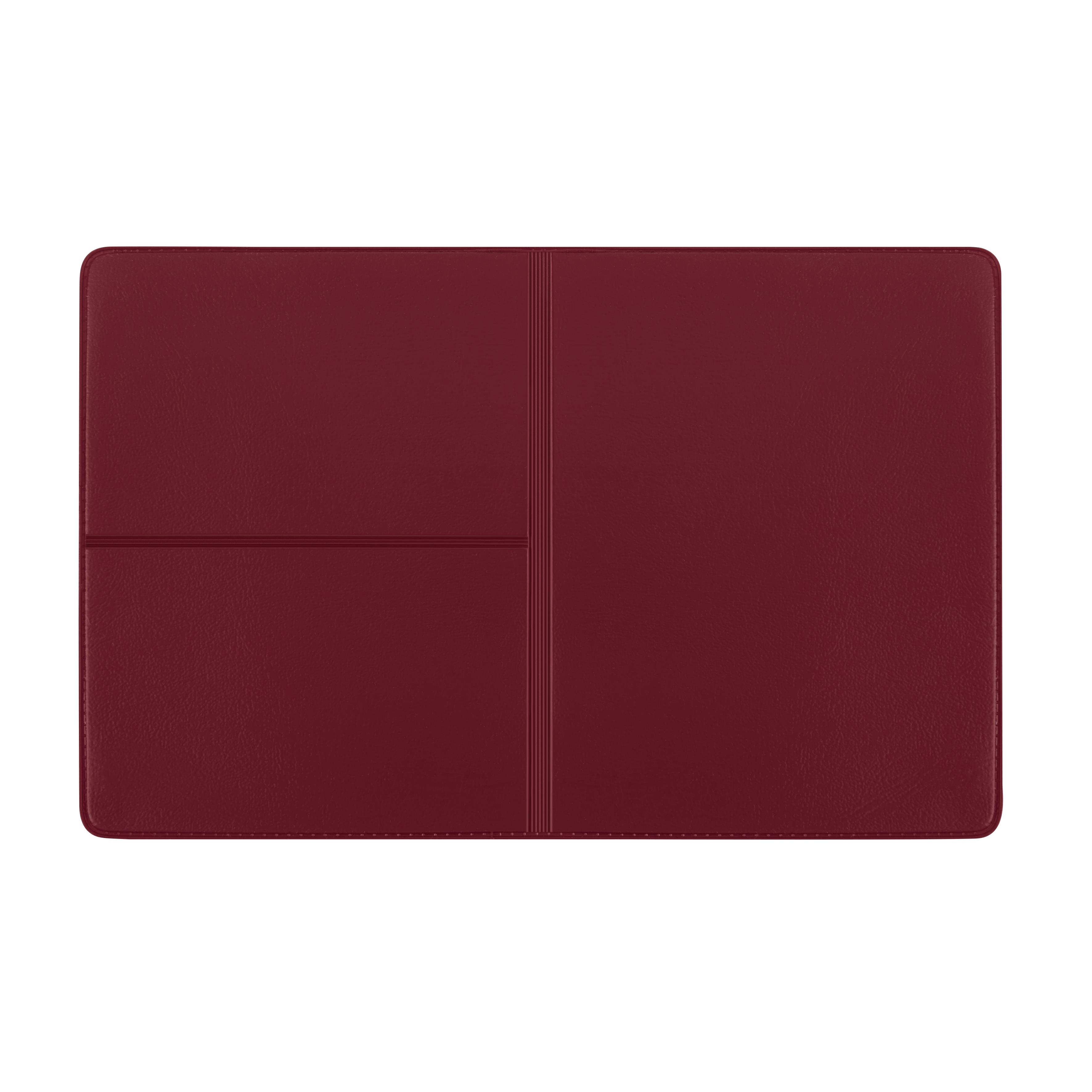 CreativDesign® Ausweistasche ´Euro´ Normalfolie bordeaux