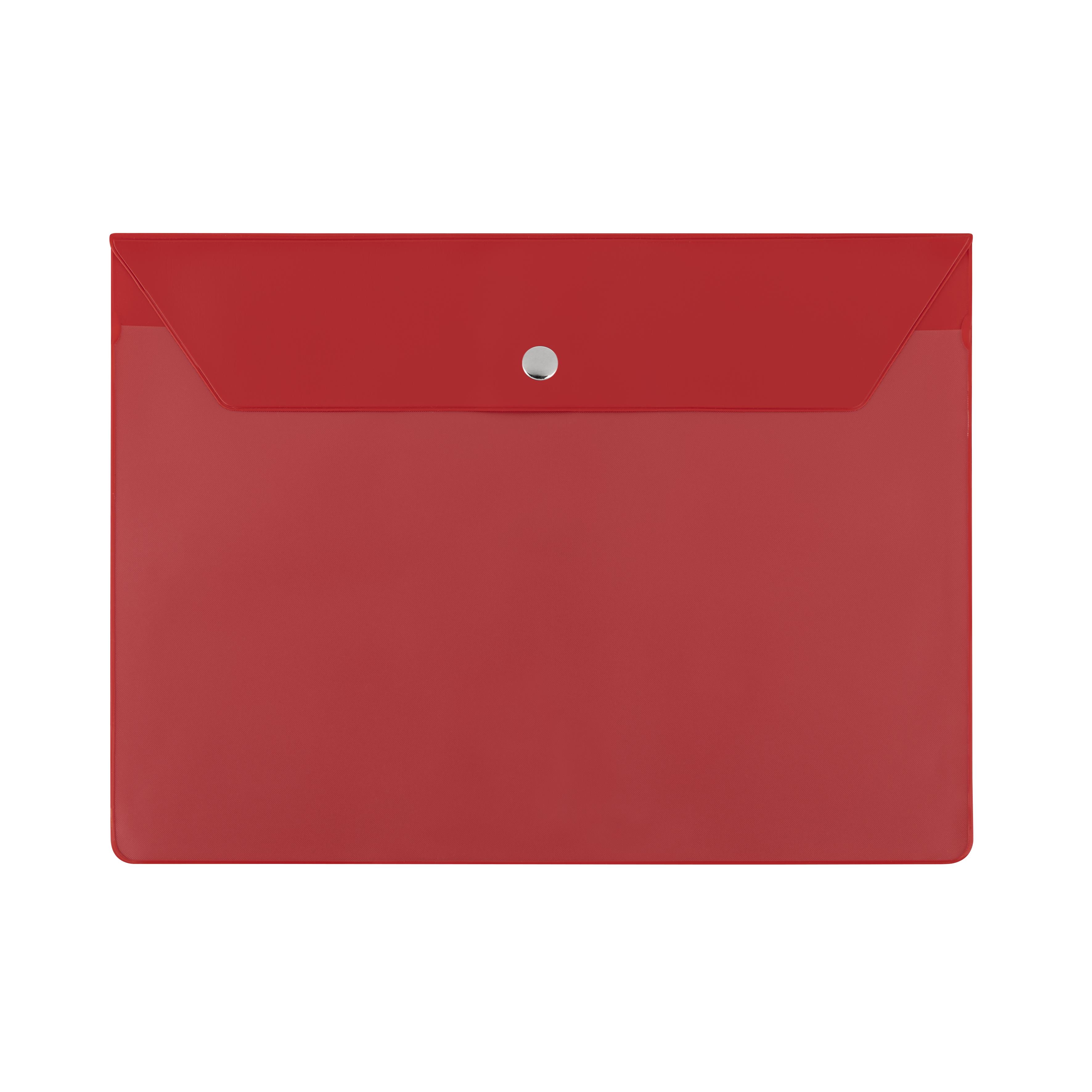 CreativDesign® Wagenpapiertasche  ´Folie1´ Normalfolie rot