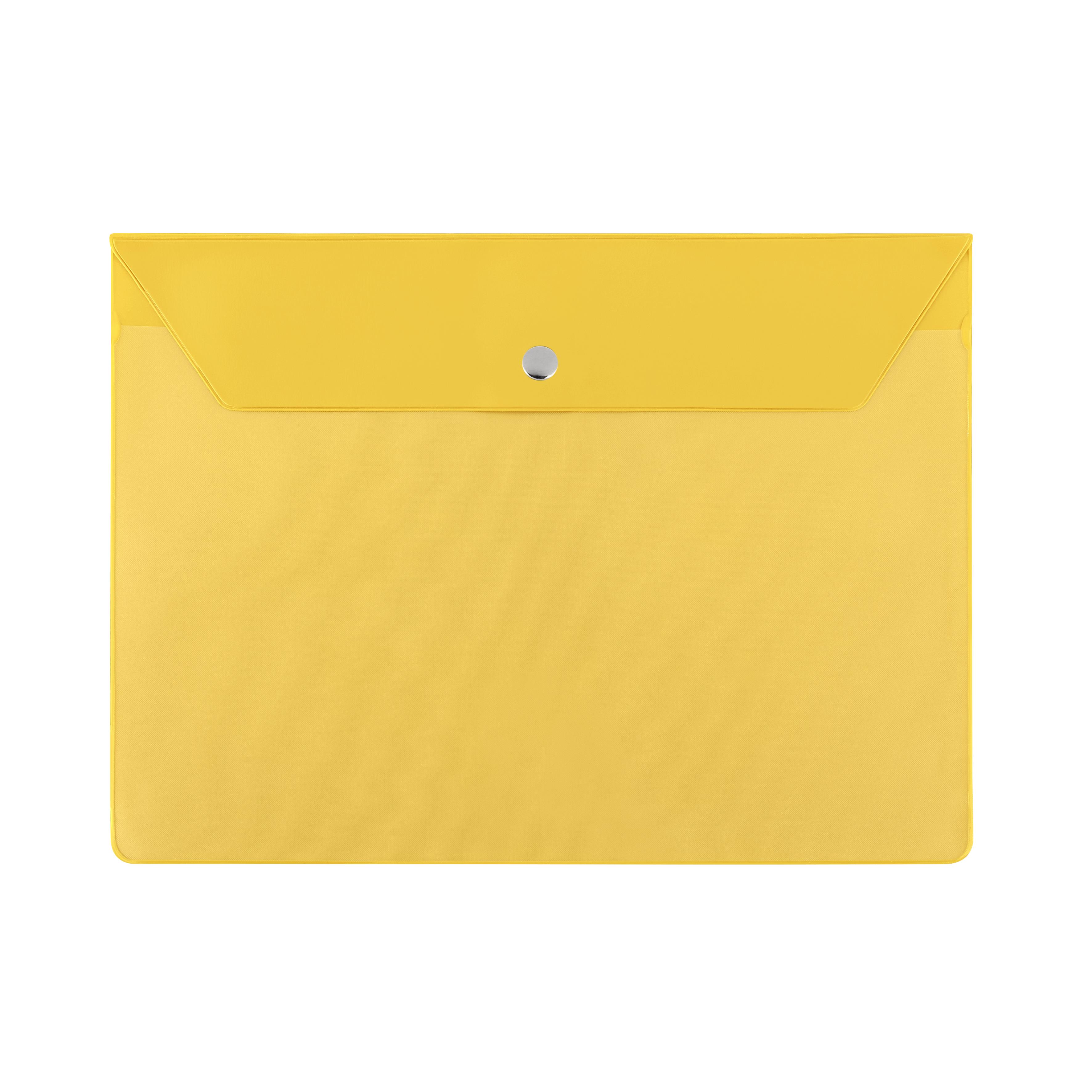 CreativDesign® Wagenpapiertasche  ´Folie1´ Normalfolie gelb