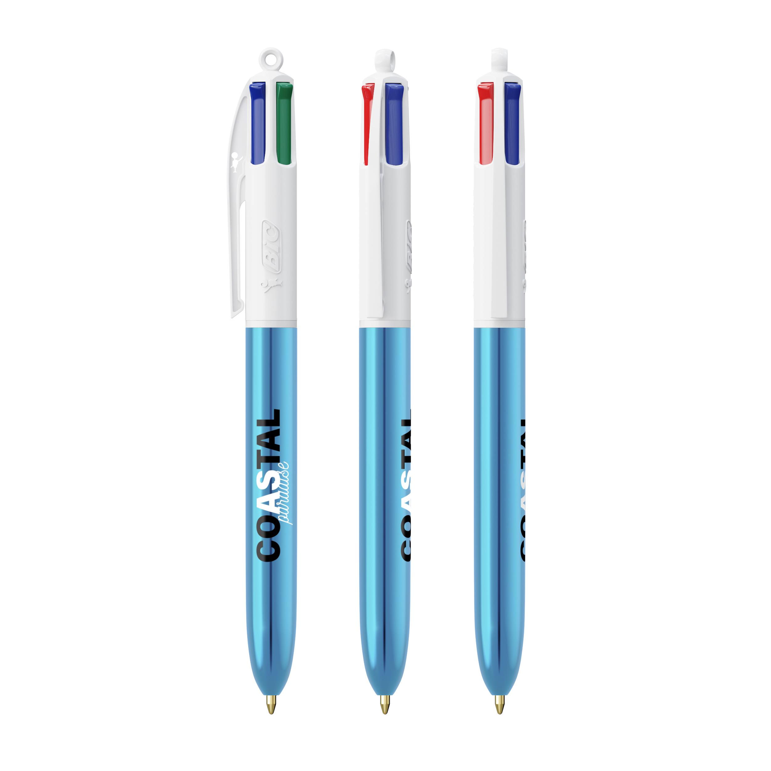 BIC® 4 Colours® Shine ballpen