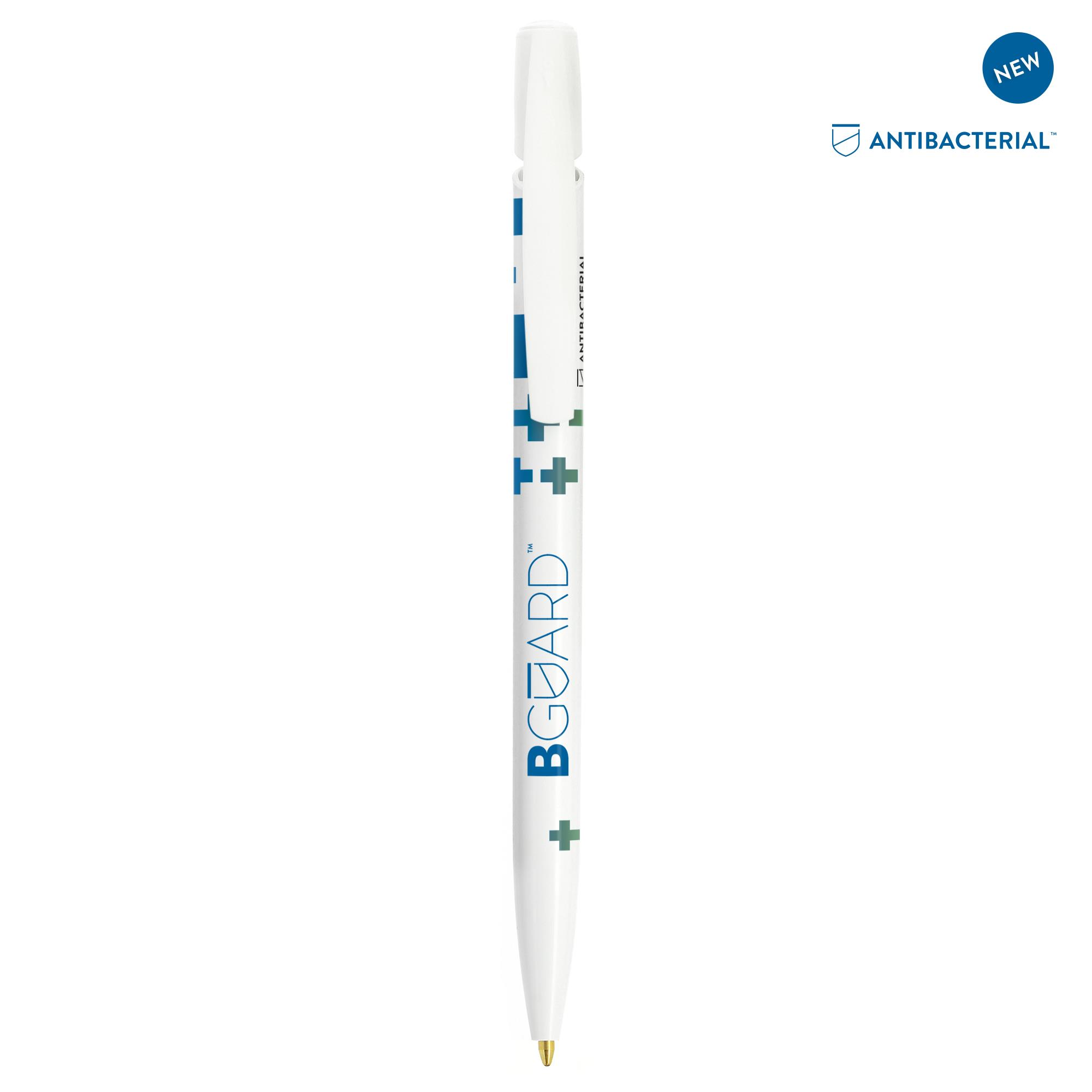 BIC® Media Clic BGUARD™ Antibakterieller Kugelschreiber Antibac. Logo