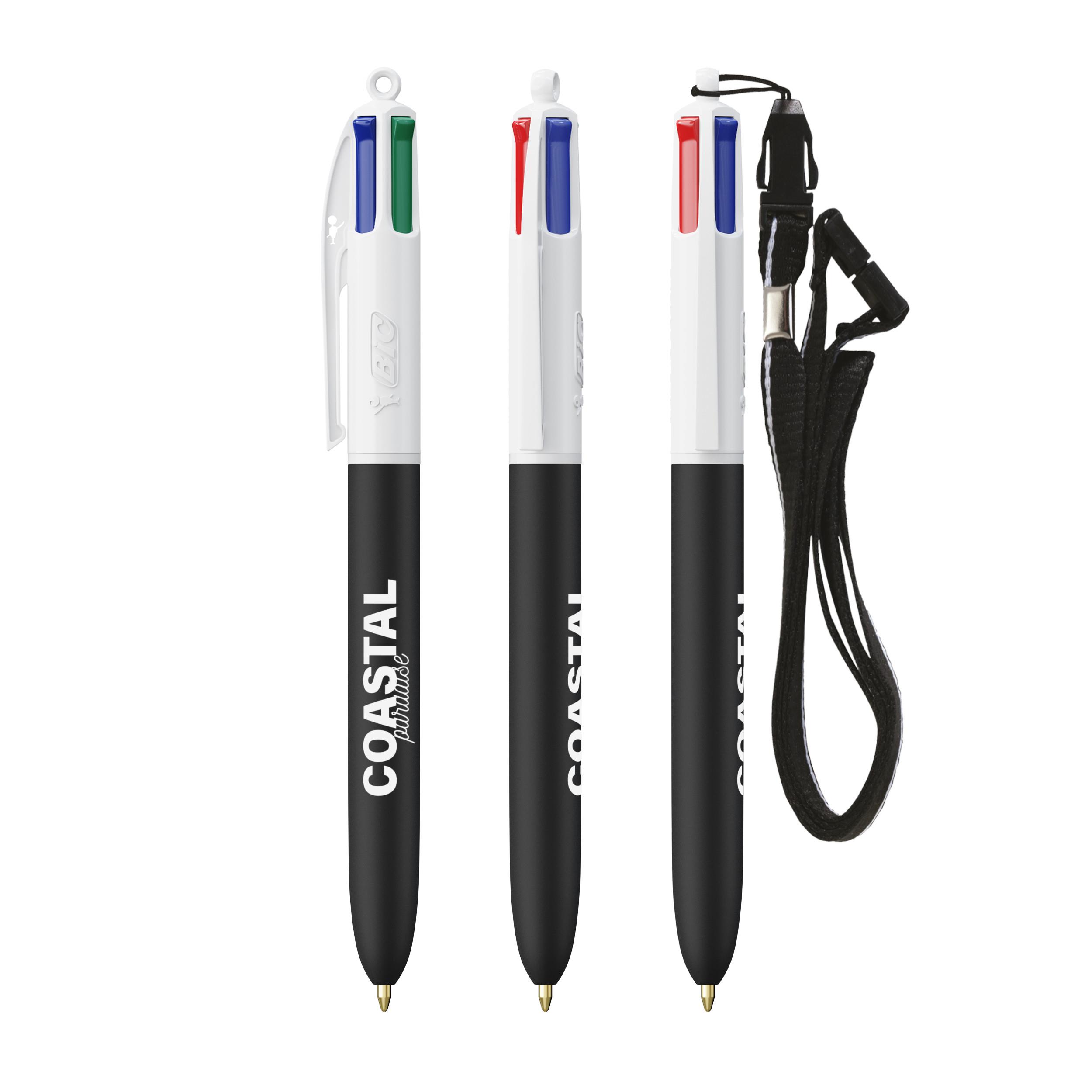 BIC® 4 Colours® Soft with Lanyard
