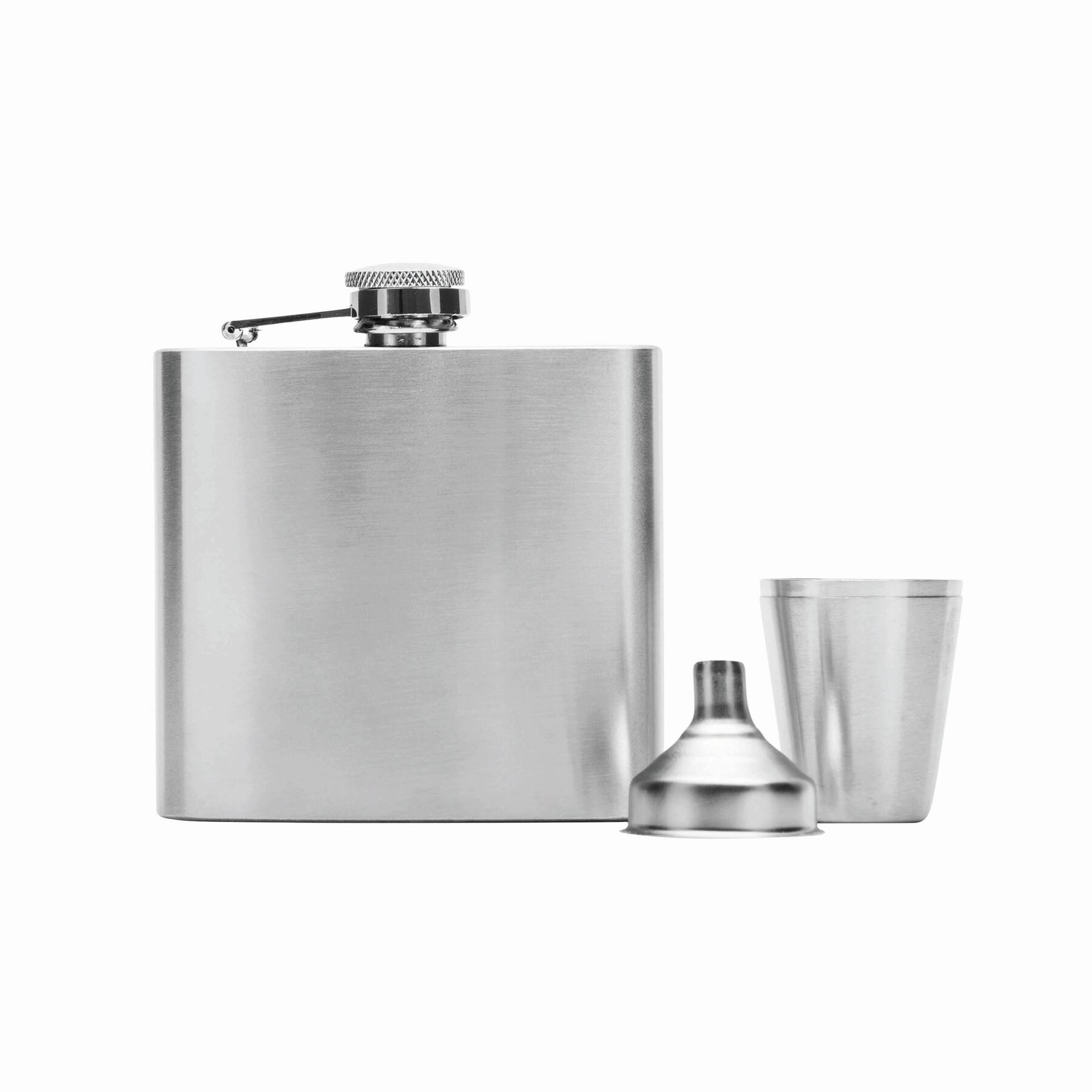 COWBOY - Edelstahl-Flachmann-Set