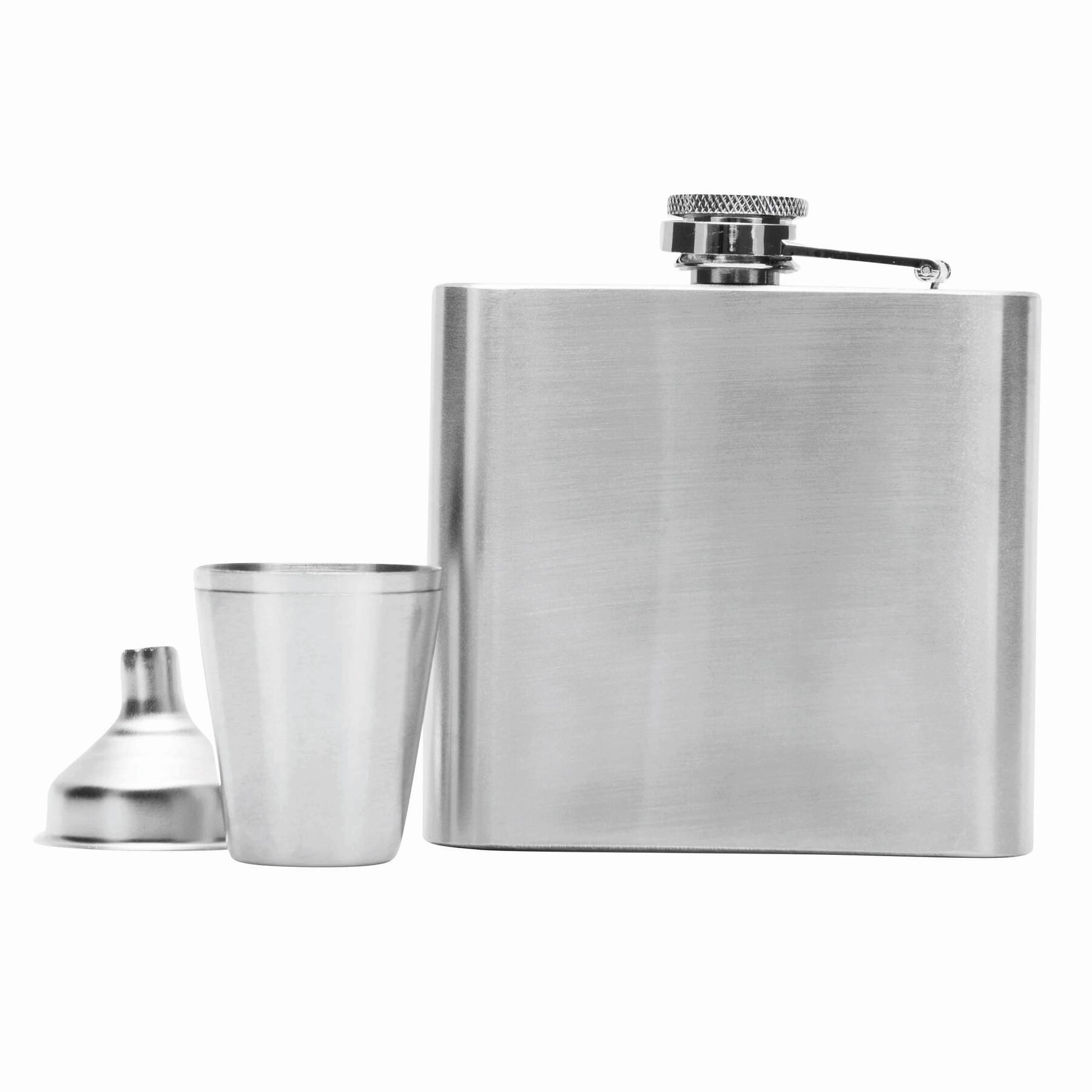 COWBOY - Edelstahl-Flachmann-Set