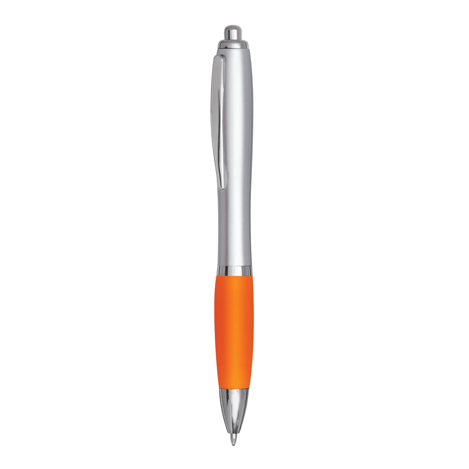 orange, silber