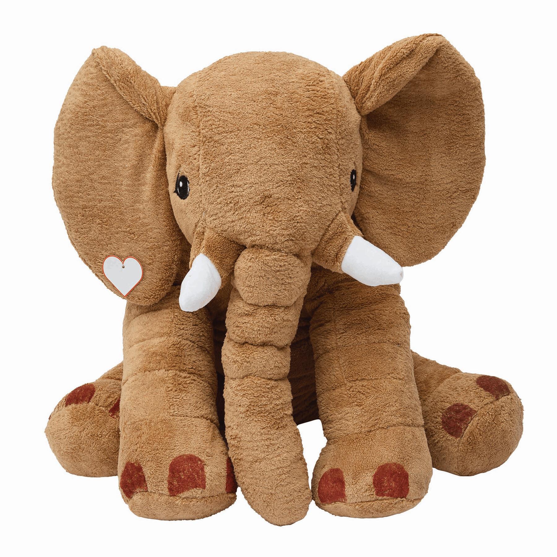 LOUNIS - Großer Plüsch-Elefant