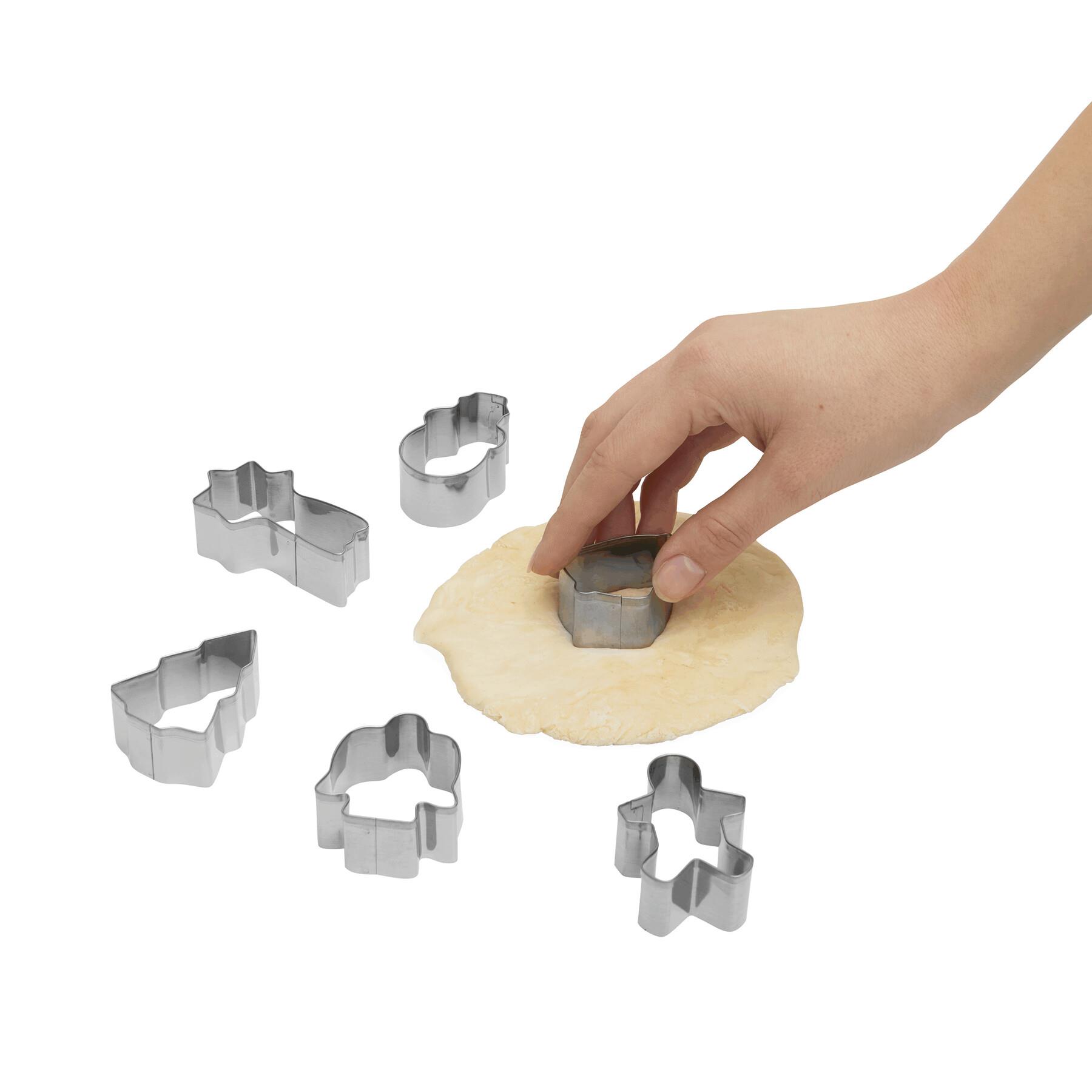 Cookie - Ausstechförmchen-Set mit 6 -Ausstechern