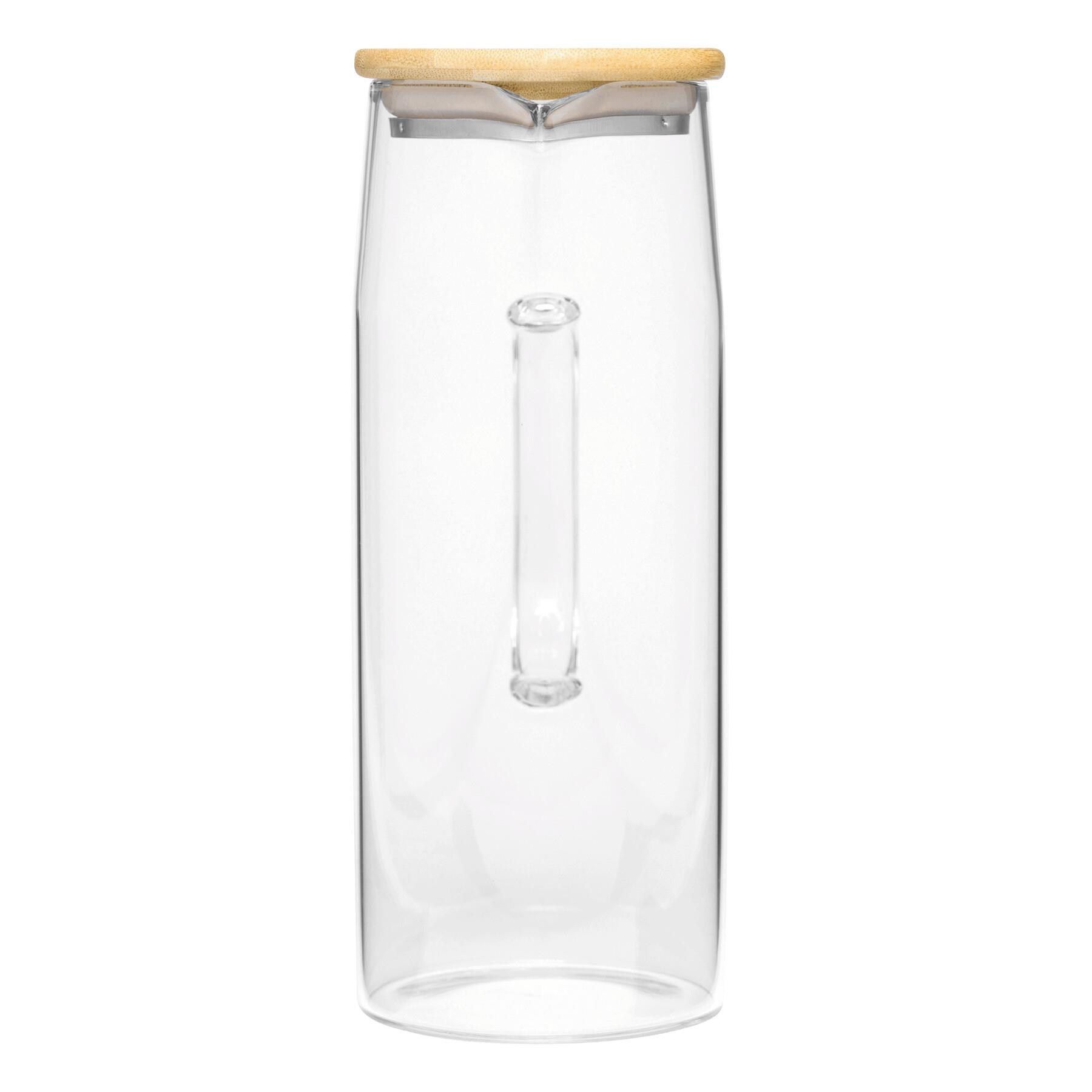 BAMBOO PITCHER - Glas-Karaffe