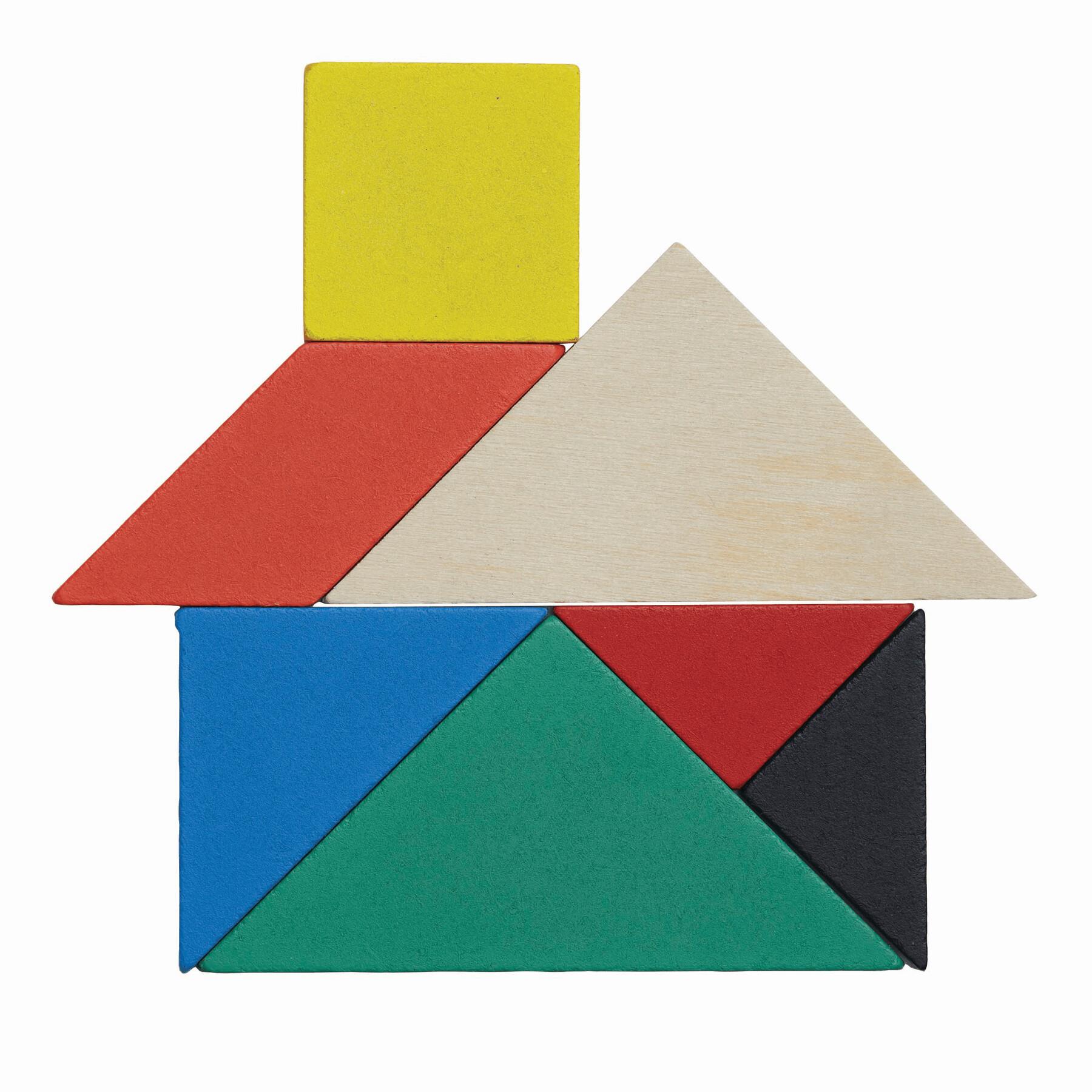 TANGRAM BASE - Holz-Puzzle