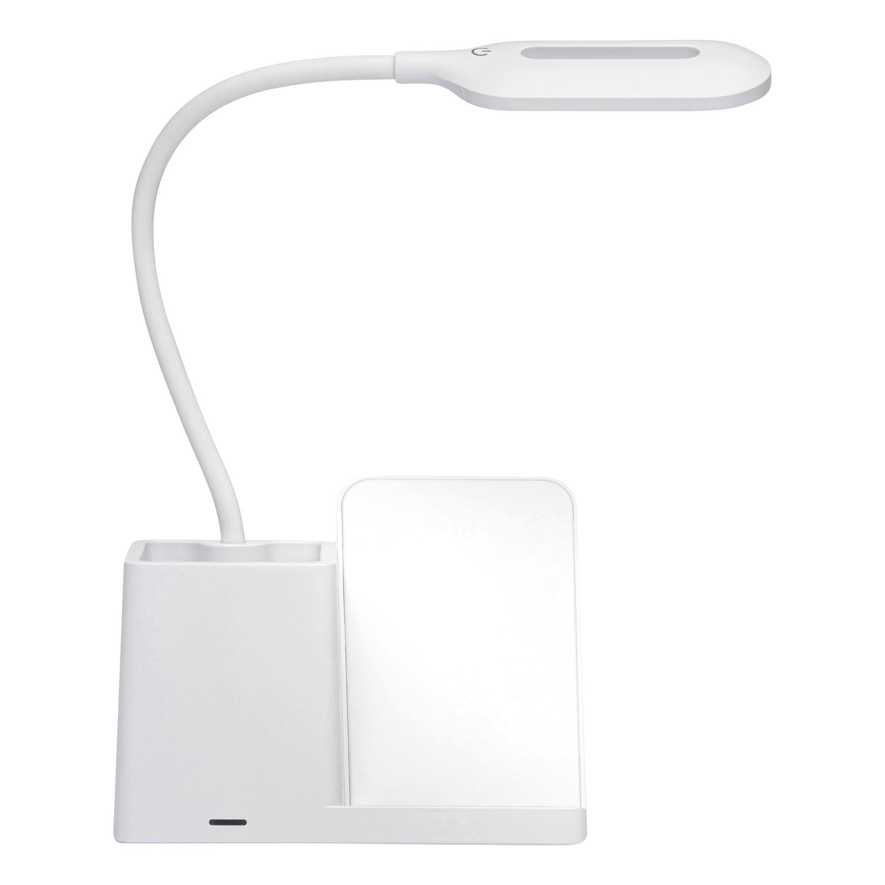 LIGHT & CHARGE - Schreibtischlampe mit Ladestation