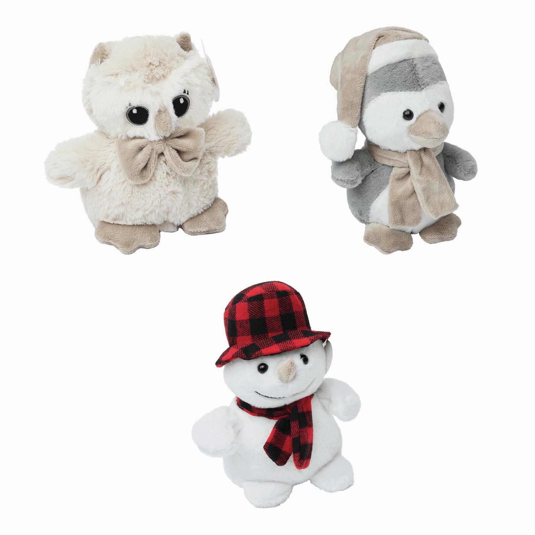 JOHANN - Plüsch-Schneemann