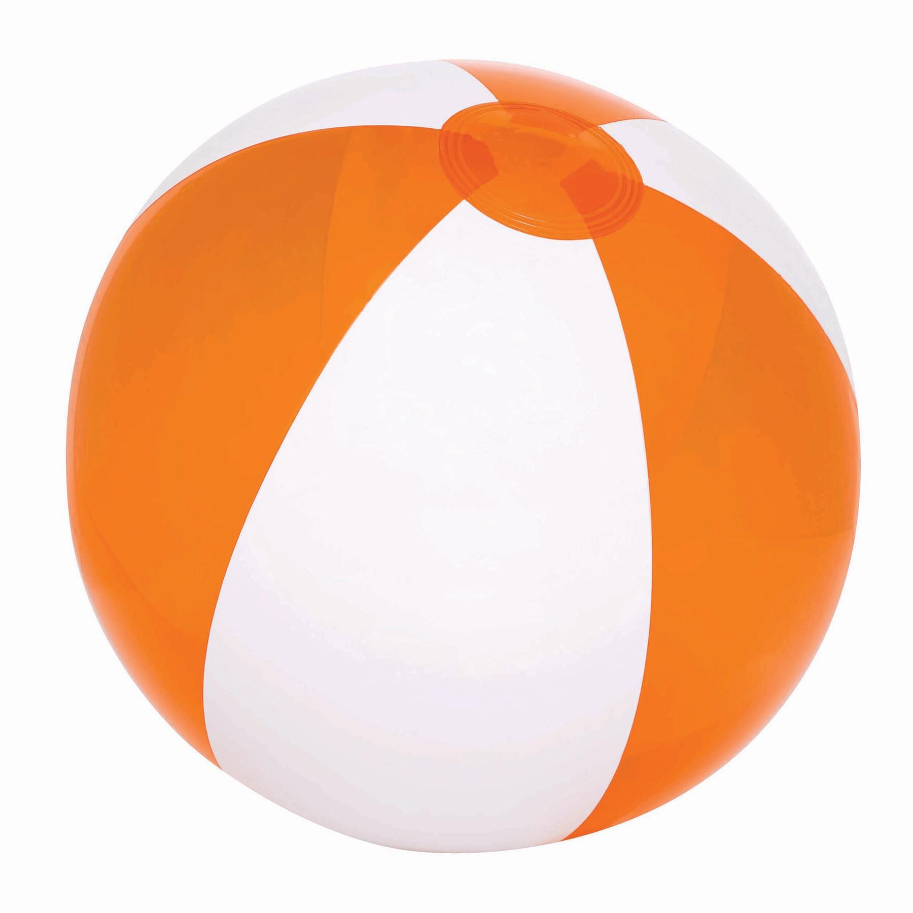 transparent orange, weiß