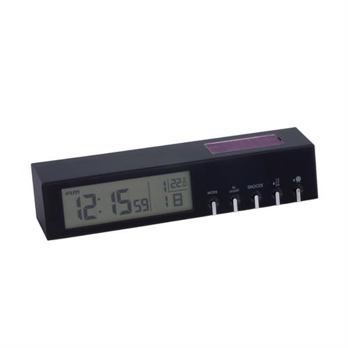 Solar-Tischfunkuhr BLACK LINE