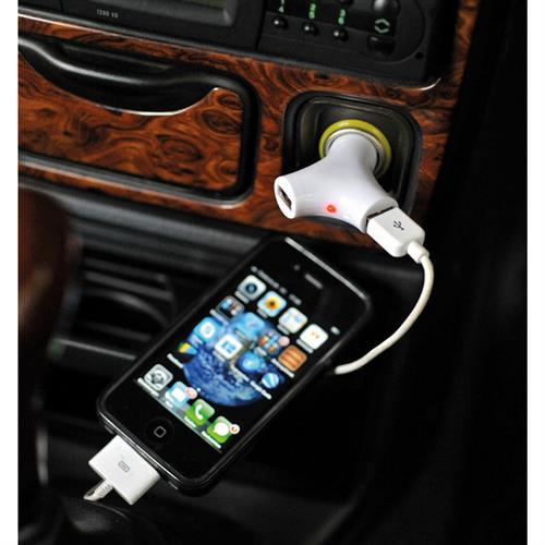 USB-Ladegerät Y-POWER fürs Auto