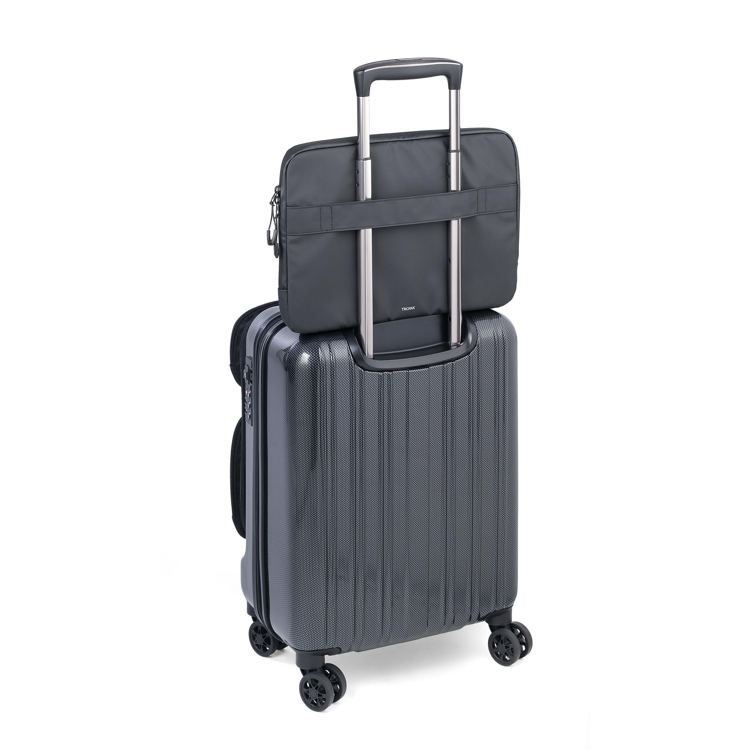 TROIKA Laptoptasche TROIKA BLACK BUSINESS CARRY 2