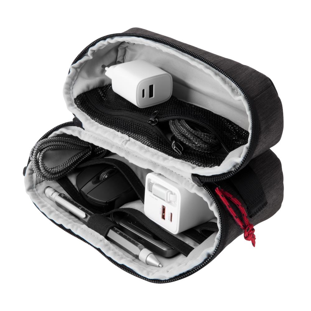 TROIKA Kabeltasche BUSINESS TECH 2 GO