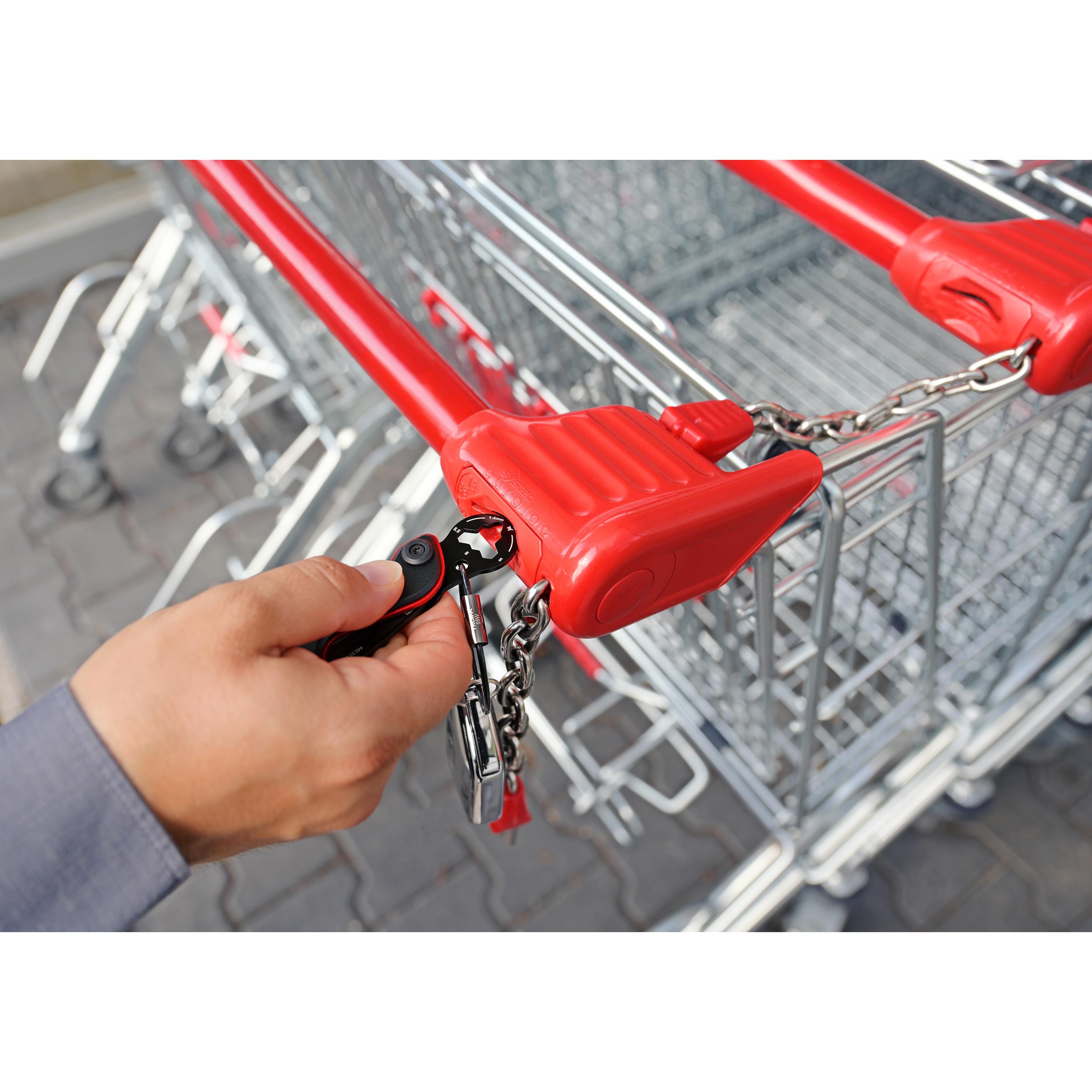TROIKA Mini-Werkzeug PARCEL CUT & CART