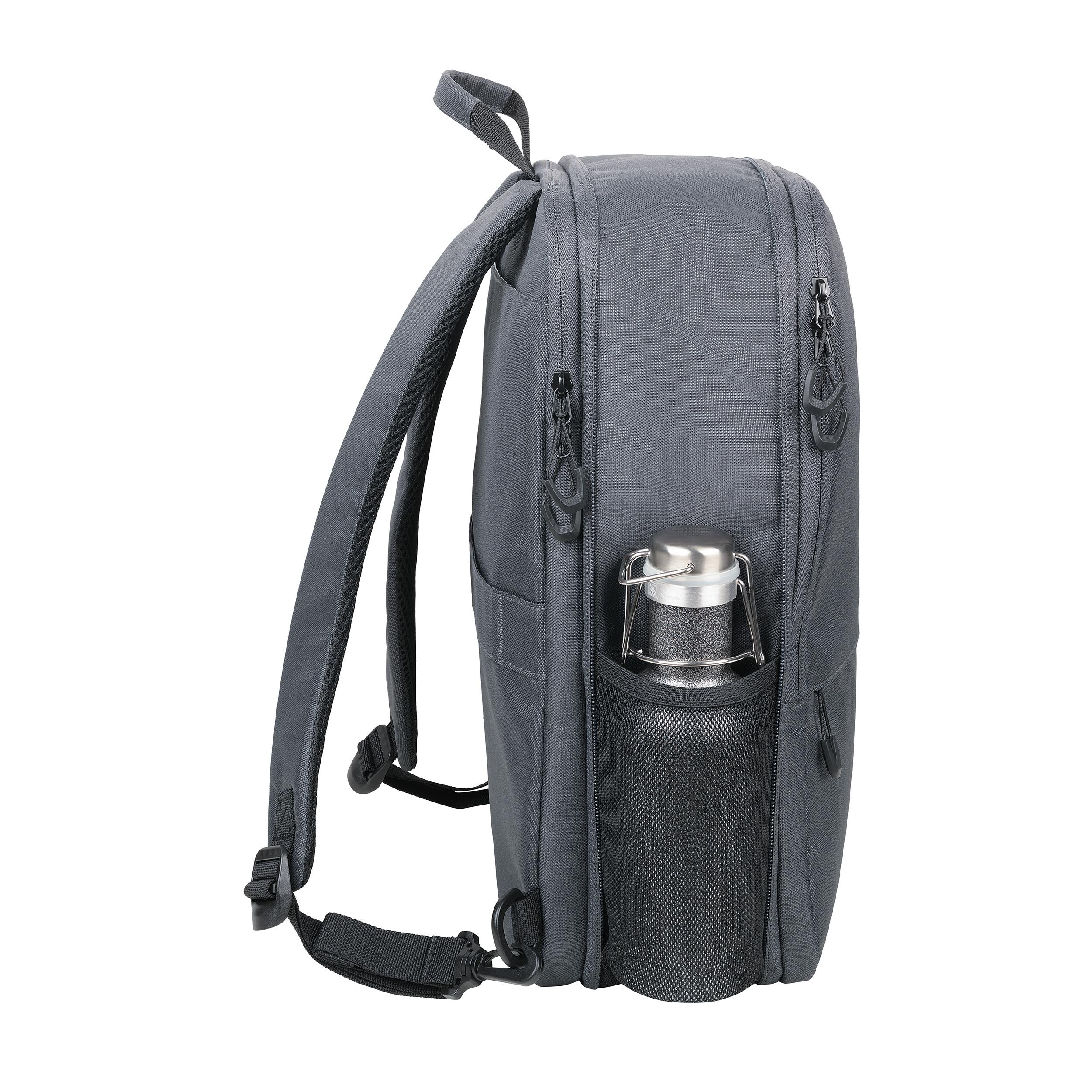 TROIKA Laptop-Rucksack BLUE CYCLE EXPANDABLE