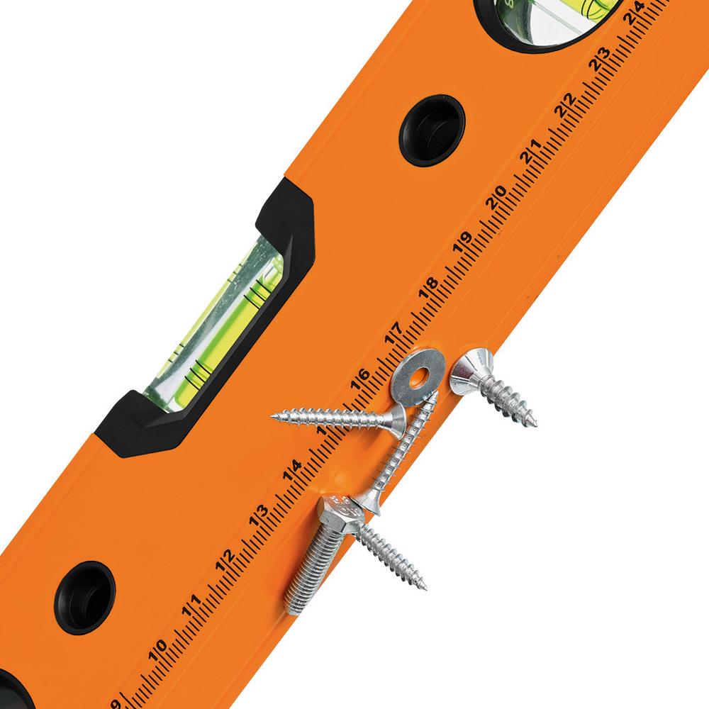 Aluminium-Wasserwaage ´Grade Level 300 orange´