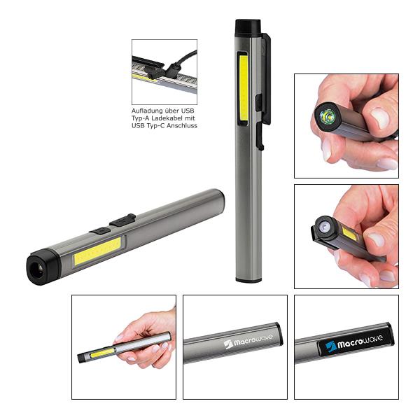 Aufladbare LED Leuchte ´Profi Inspection Light UV 200 L´