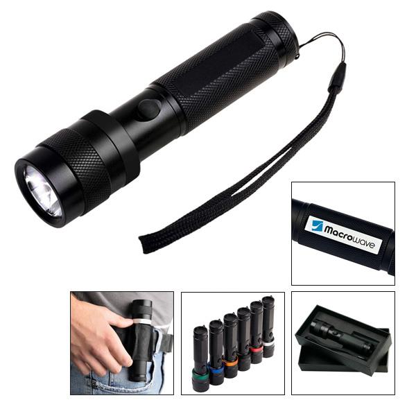 LED Leuchte ´Security 3W schwarz/schwarz´