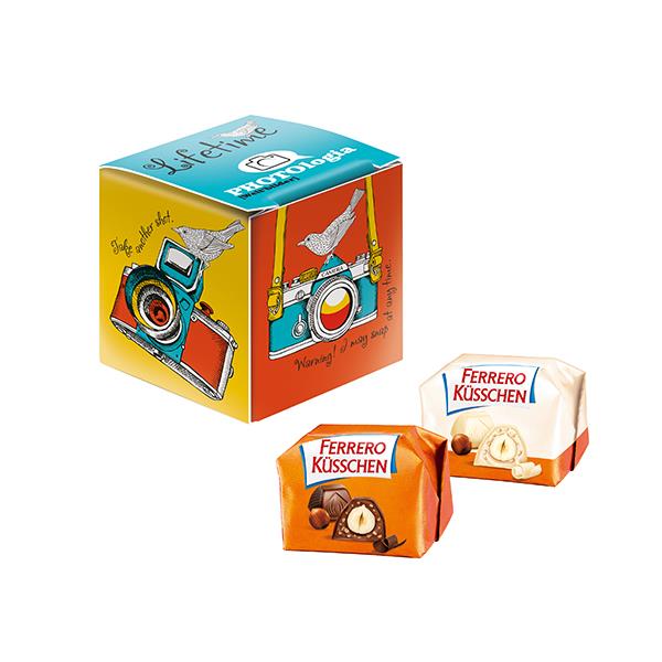 Mini Promo-Würfel mit Ferrero Küsschen