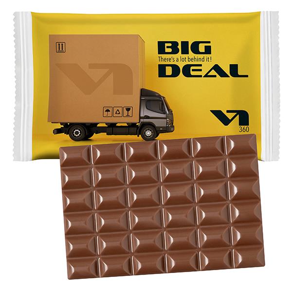 Schoko-Tafel XL im Papierflowpack