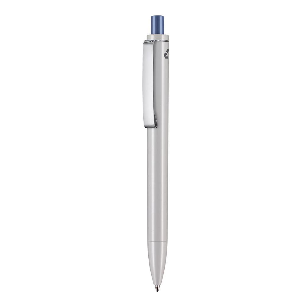 grau recycled (PCR)/azur-blau
