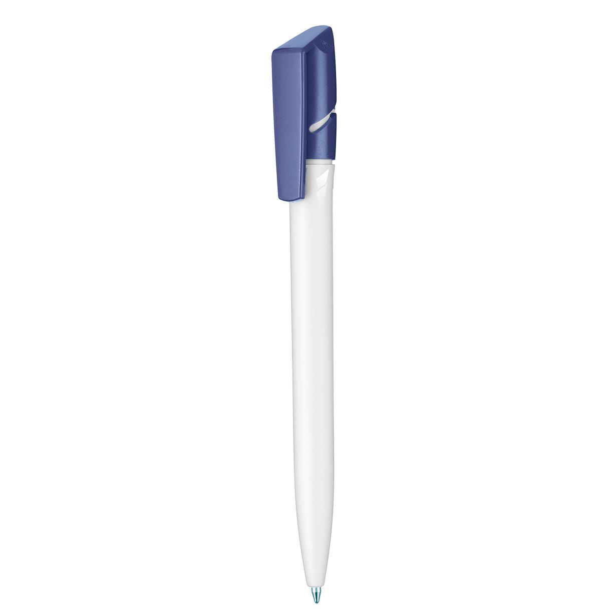 weiss/azur-blau