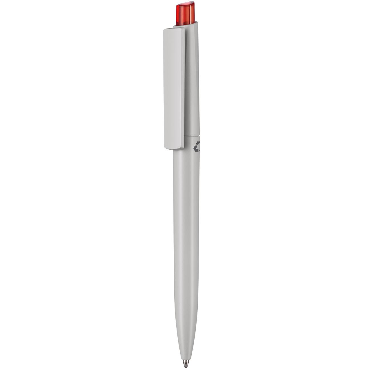 grau recycled (PCR)/feuer-rot TR/FR