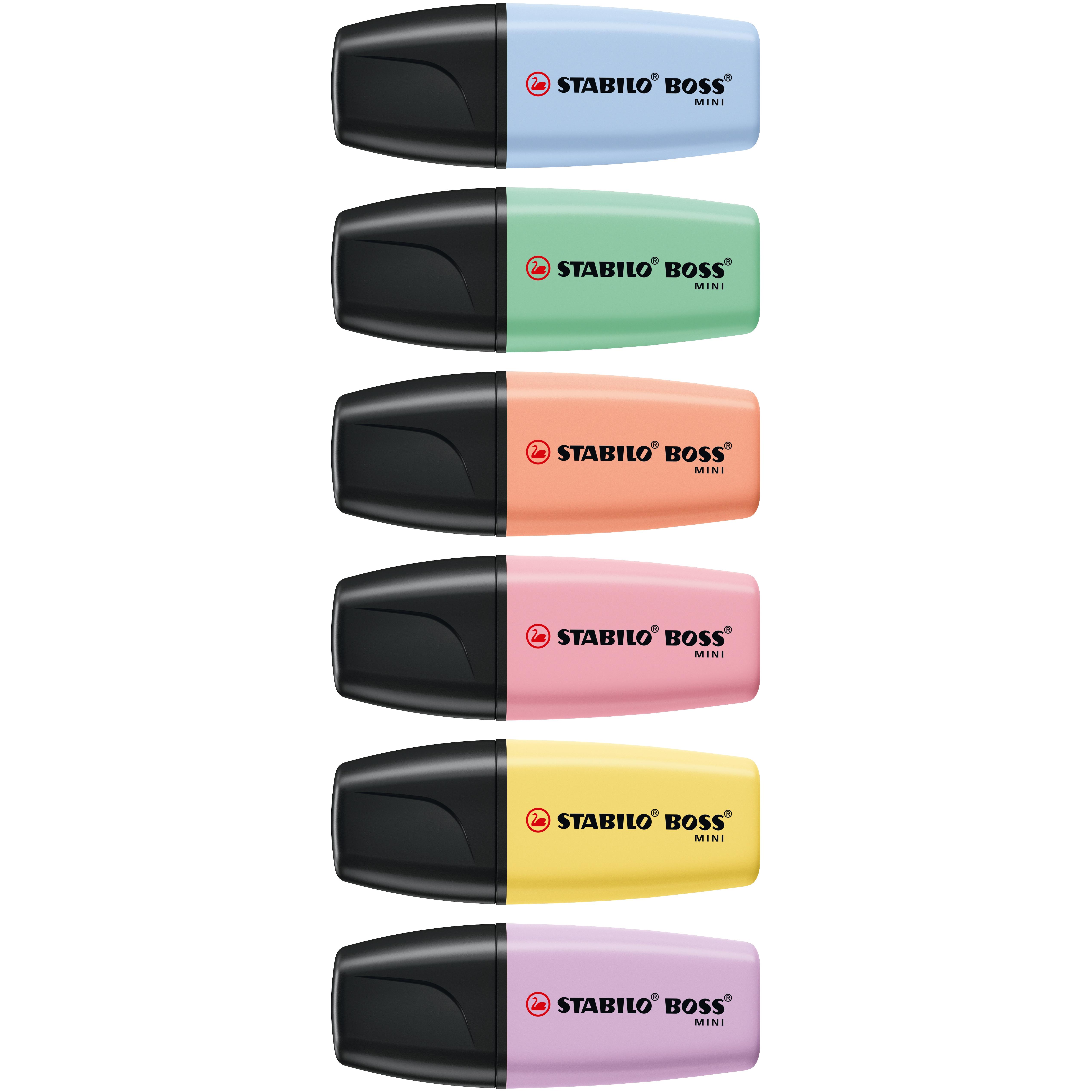 STABILO BOSS MINI Pastel Leuchtmarkierer
