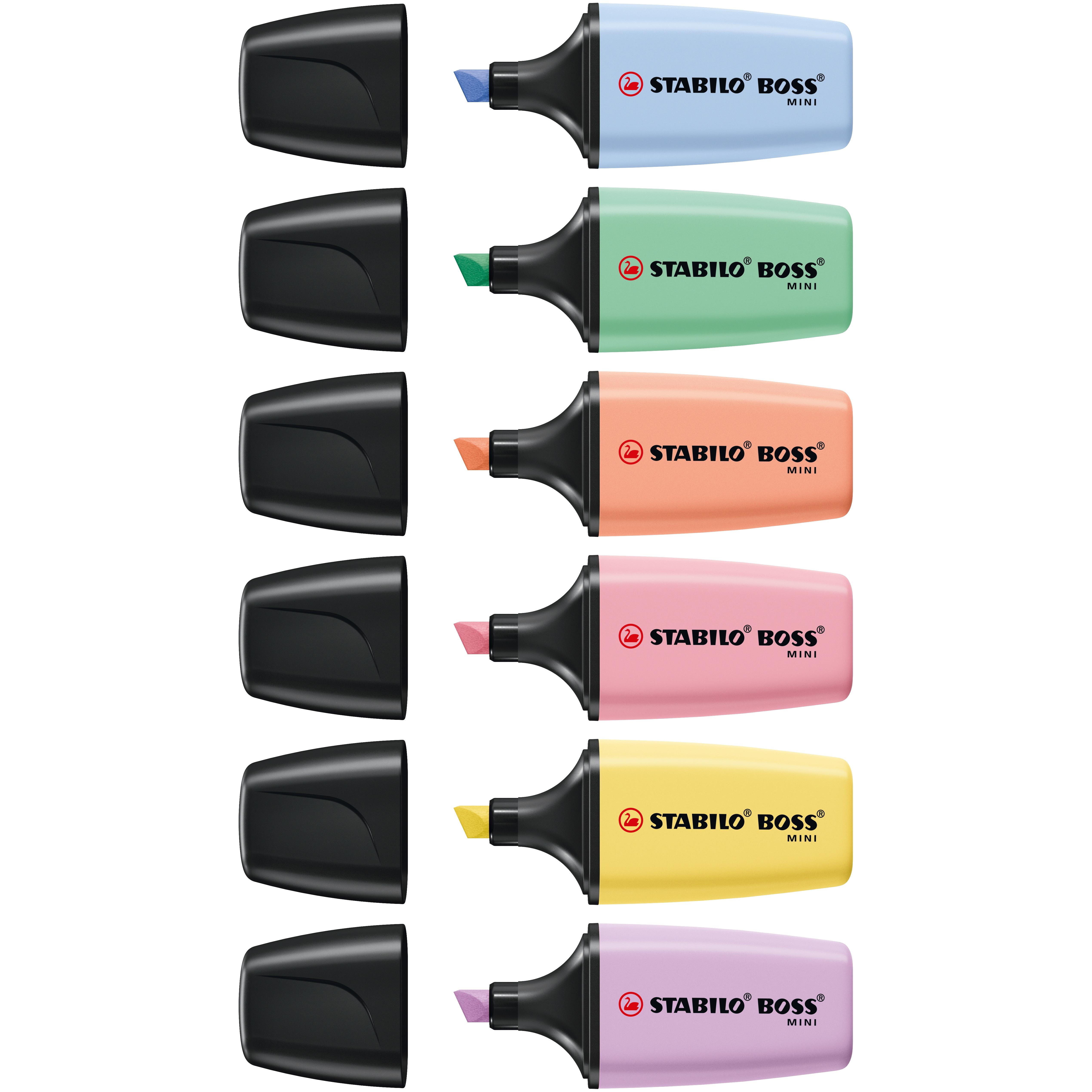 STABILO BOSS MINI Pastel Leuchtmarkierer