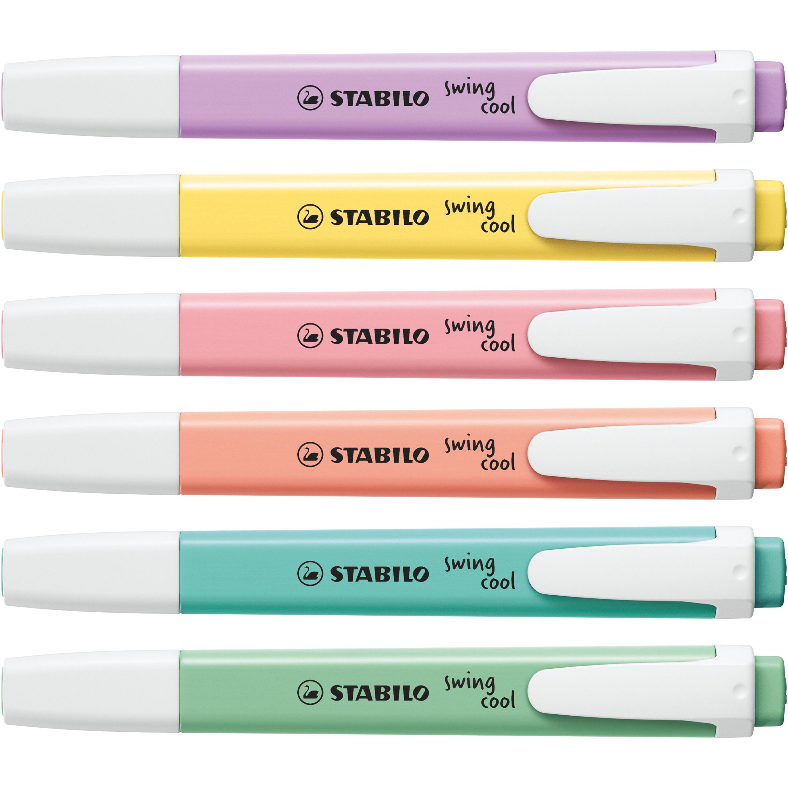 STABILO swing cool Pastel Leuchtmarkierer