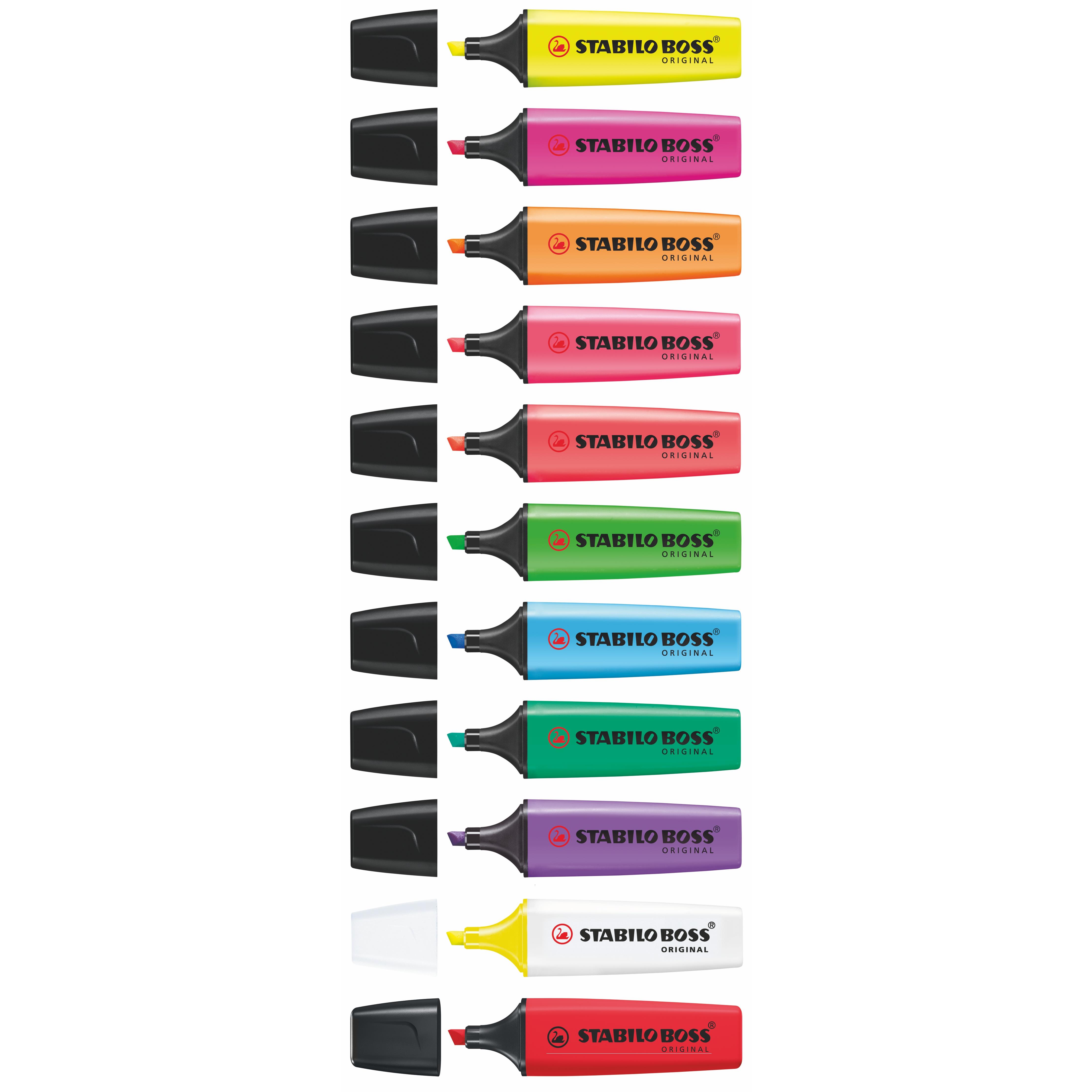 STABILO BOSS ORIGINAL 2er-Set Leuchtmarkierer