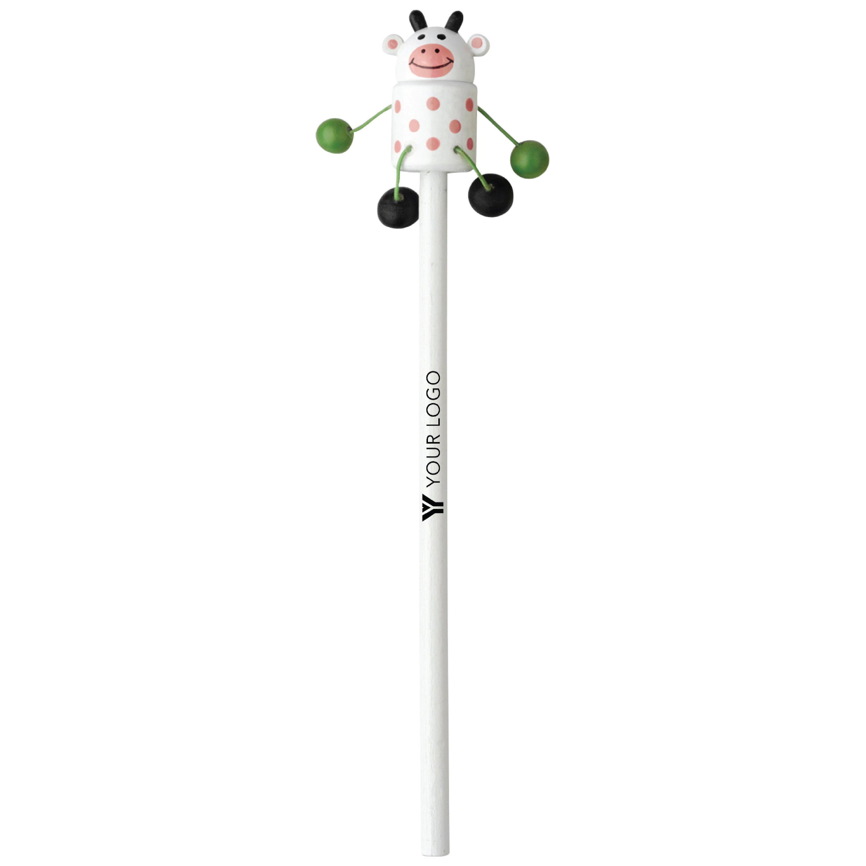 Bleistift mit Tierfiguren George