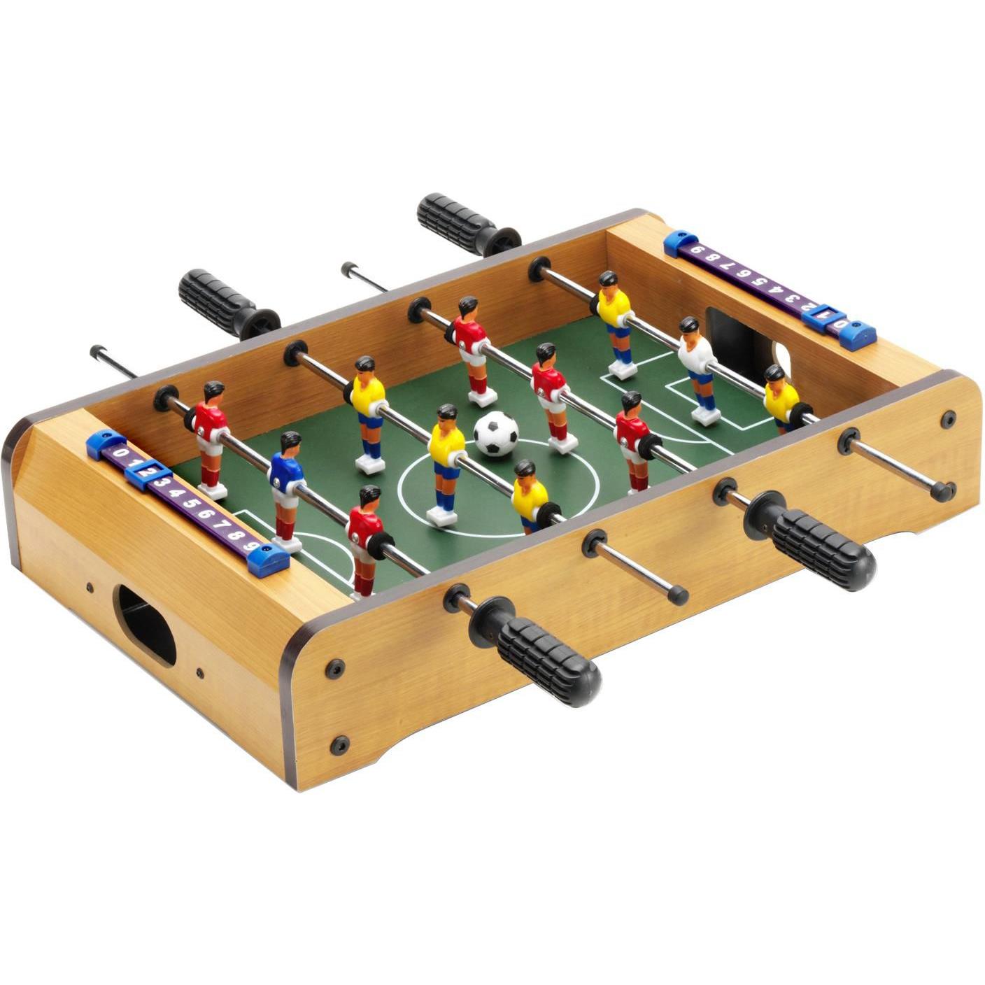 Fußball-Tischkicker aus Holz/Kunststoff/Metall Alina