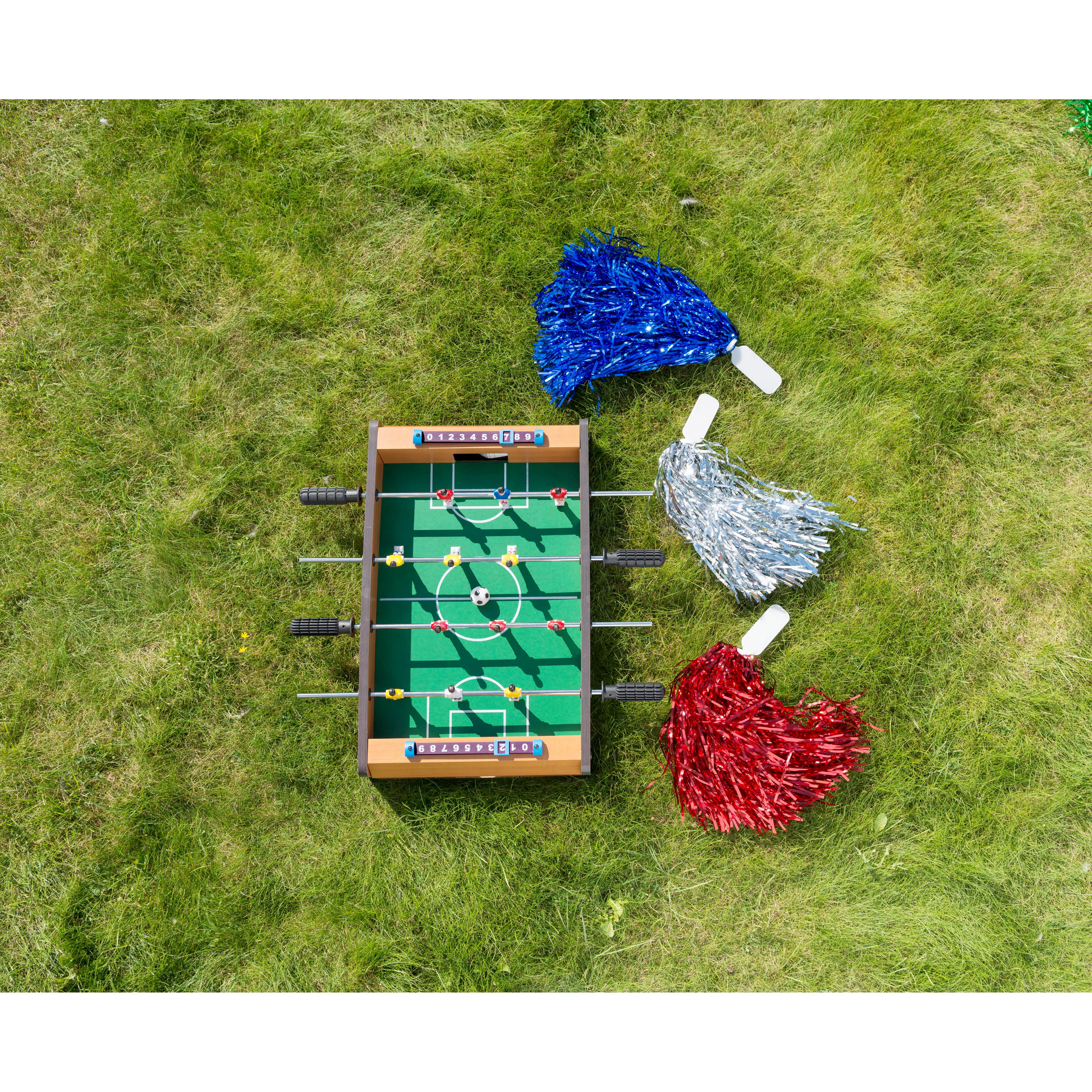 Fußball-Tischkicker aus Holz/Kunststoff/Metall Alina