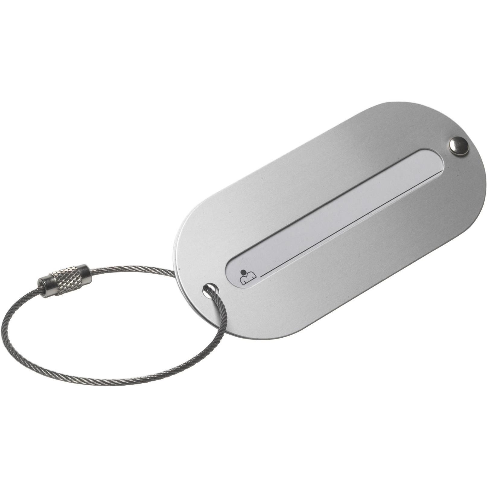 Kofferanhänger aus Metall Isa