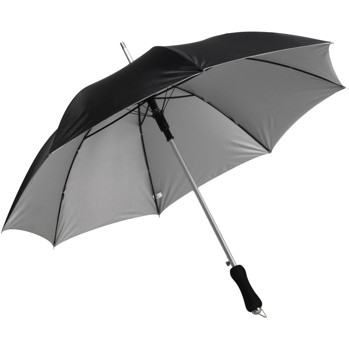 Automatik Aluminium Stockschirm aus Polyester Melisande