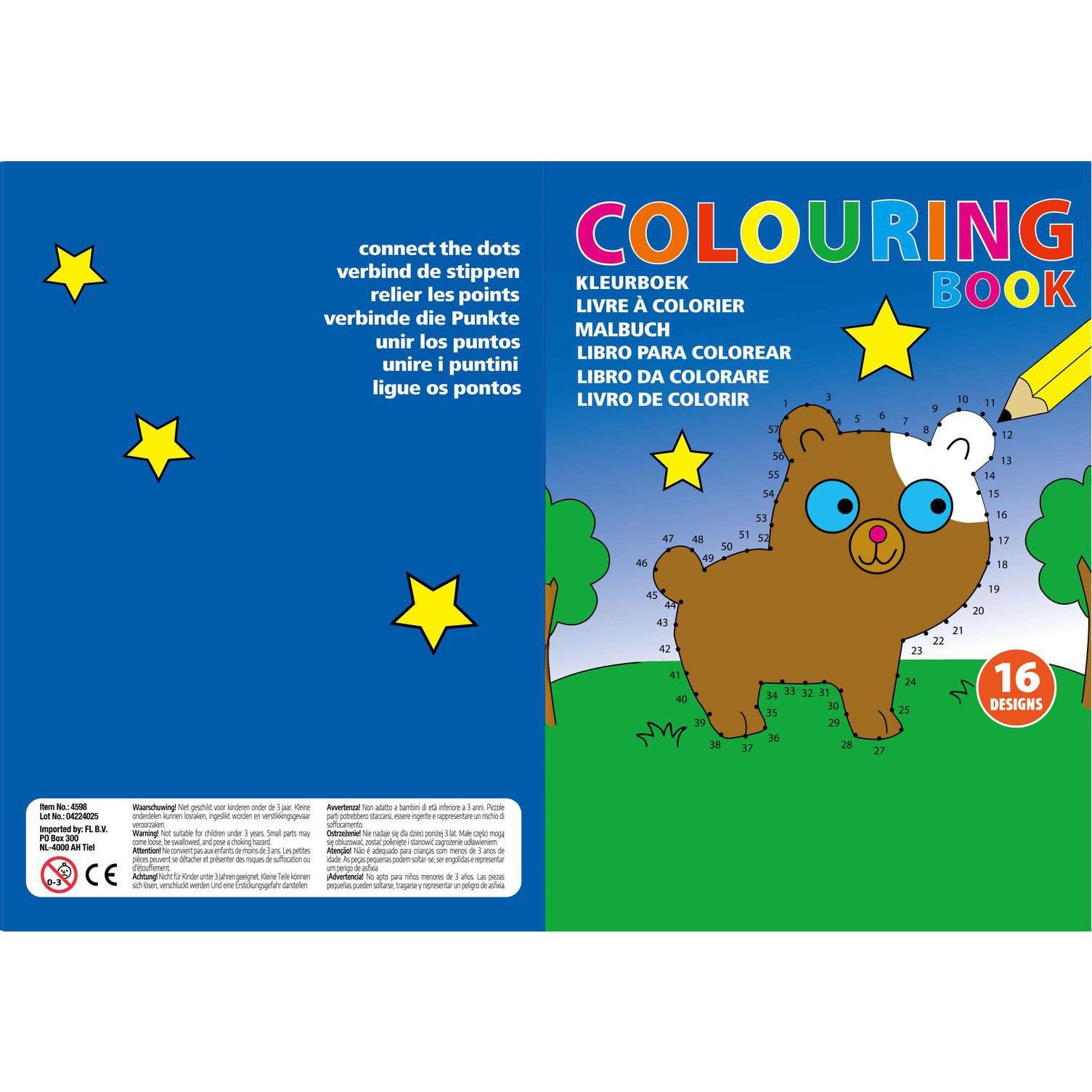 Kinder Malbuch aus Papier Constanze