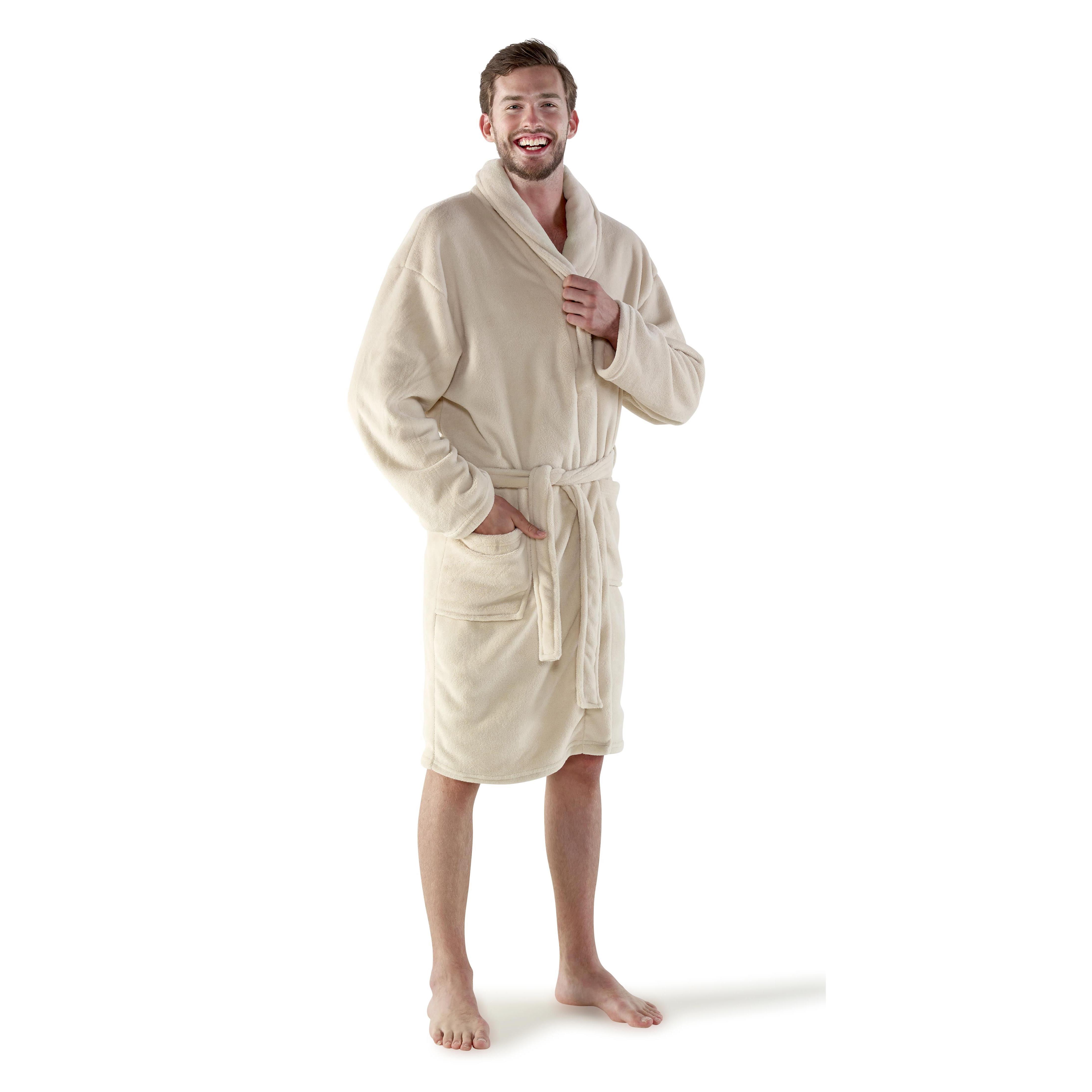 Fleece-Bademantel Derek
