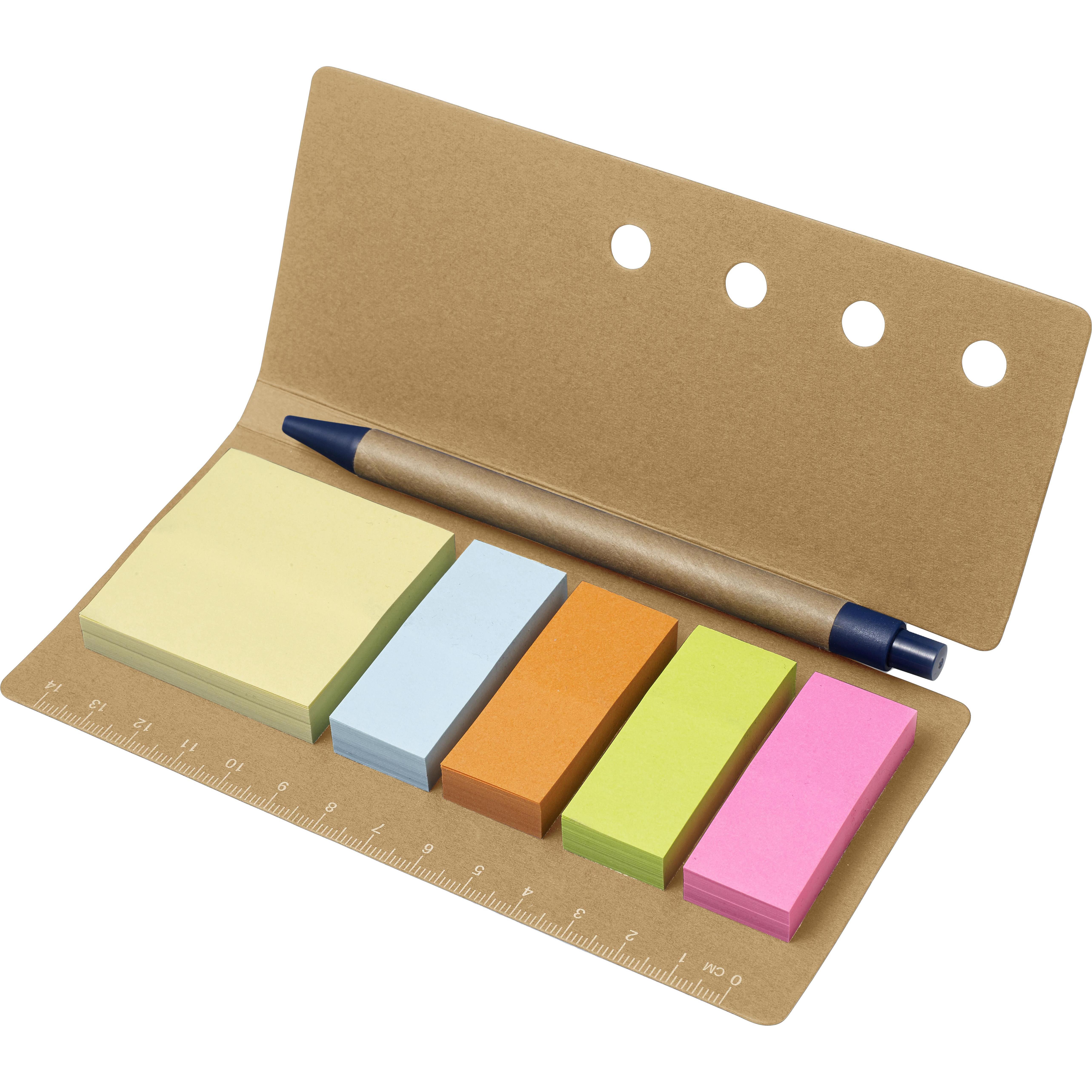 Haftnotiz-Set aus Karton Riva