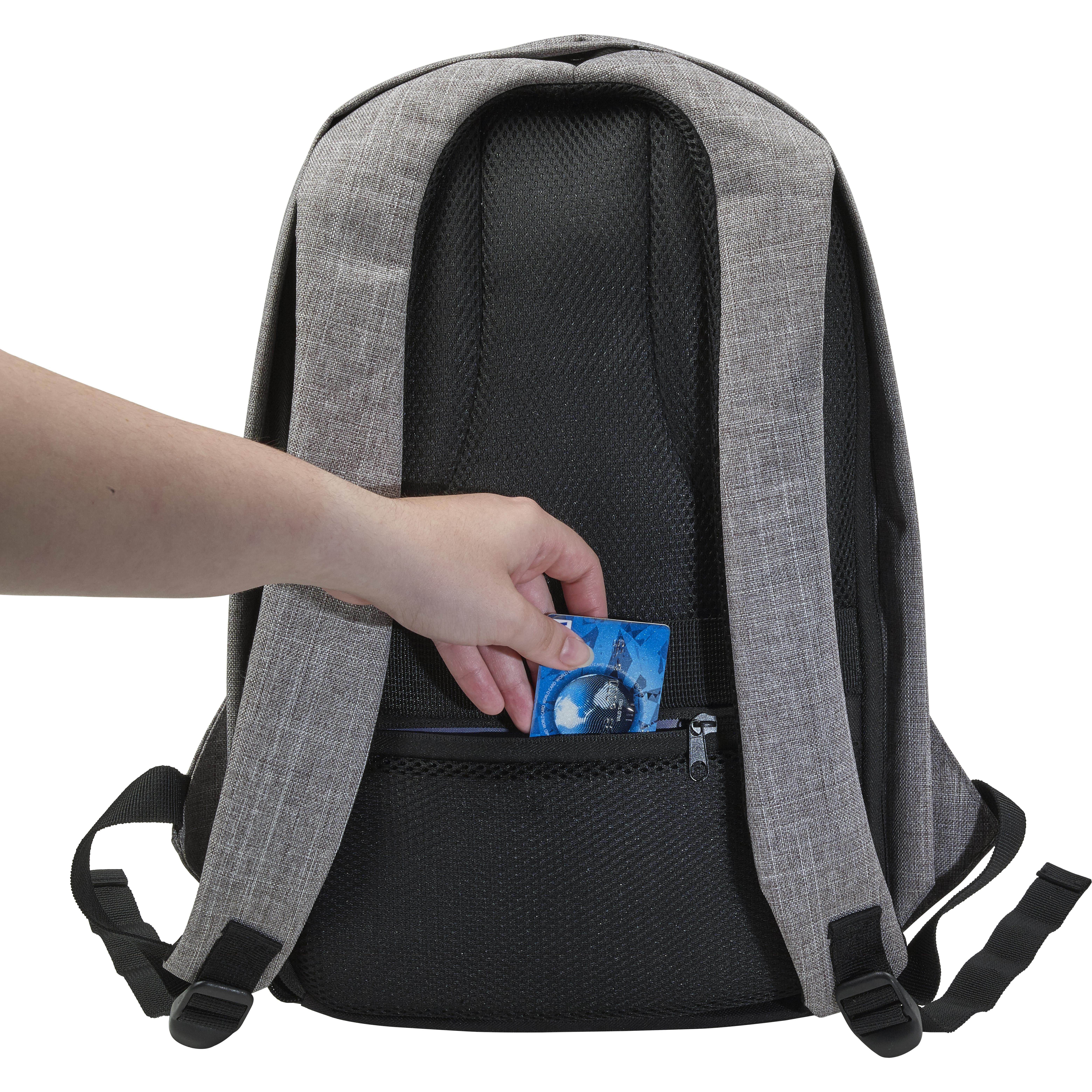 Diebstahlsicherer Rucksack aus Polyester Cruz