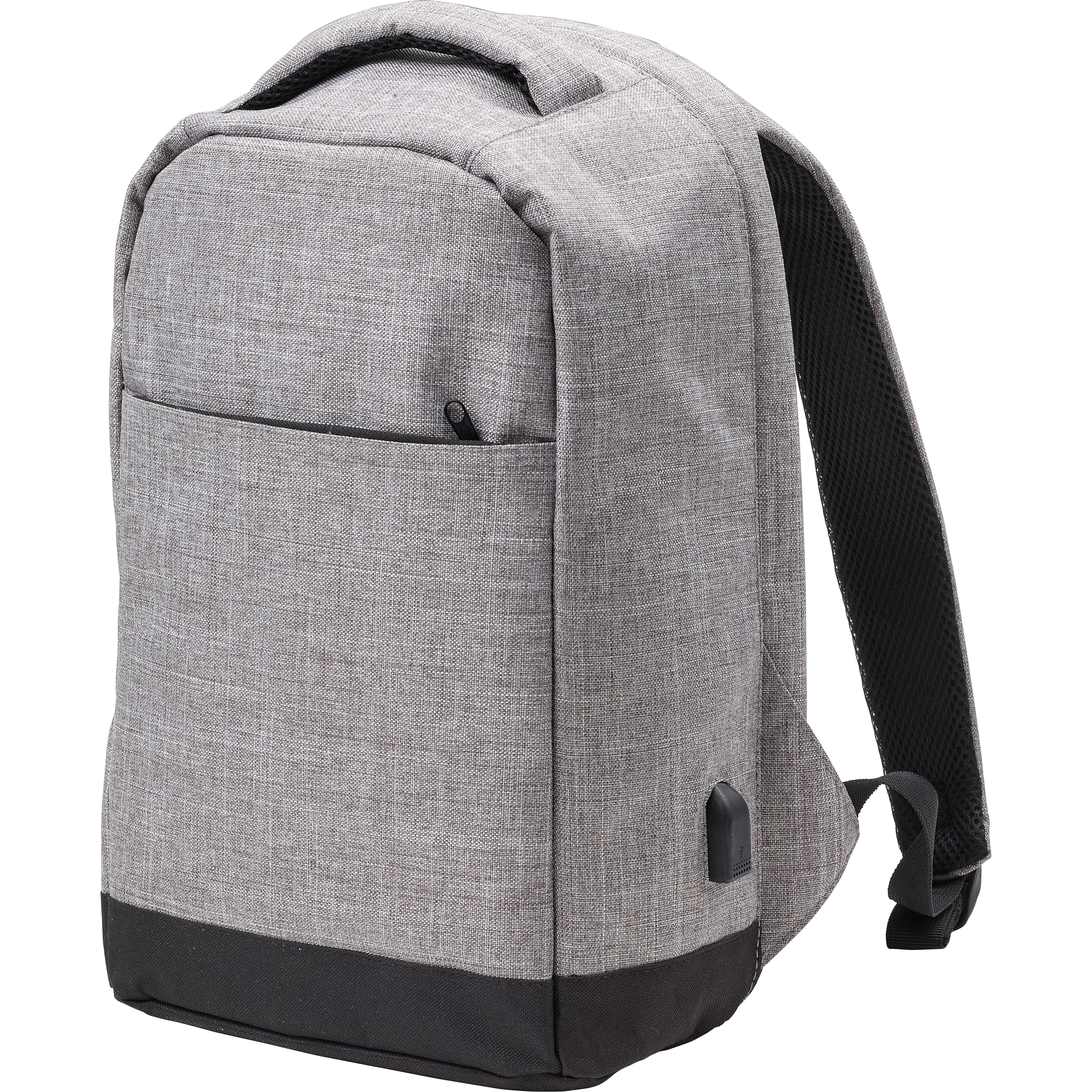 Diebstahlsicherer Rucksack aus Polyester Cruz