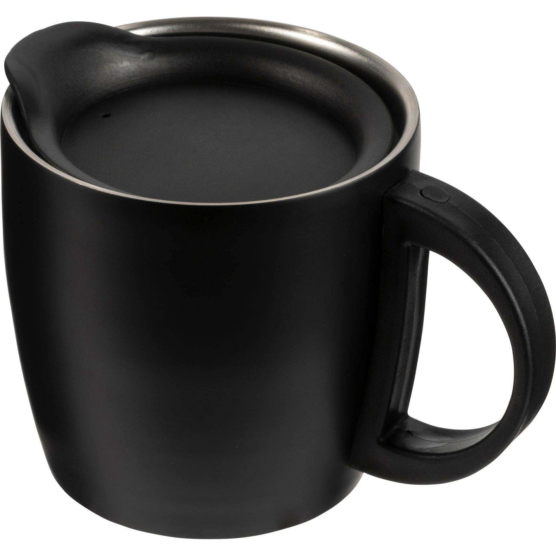 Doppelwandiger Kaffeebecher aus Edelstahl (350 ml) Rania
